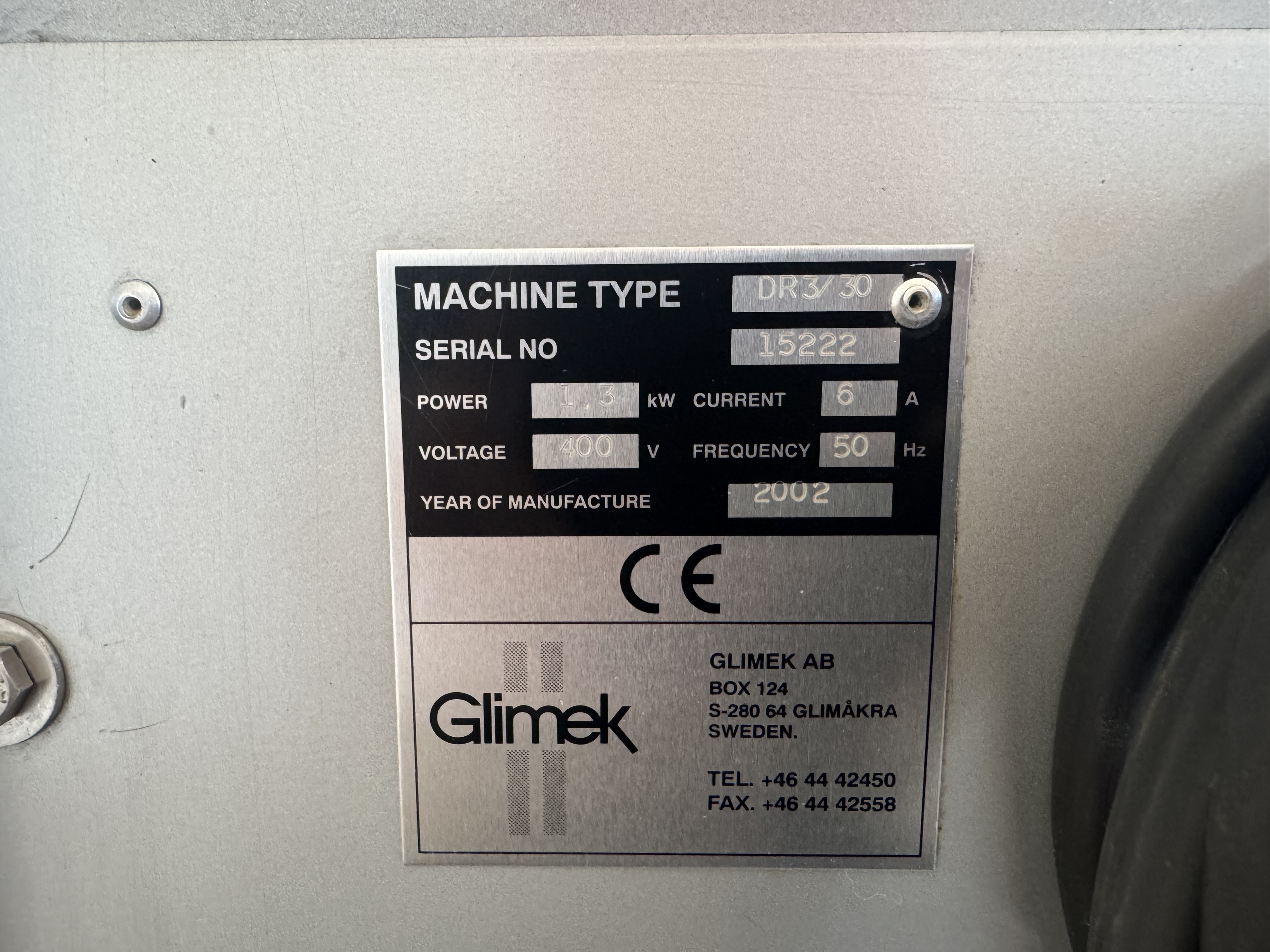 Used Bullrivare Glimek DR3/30 #2944