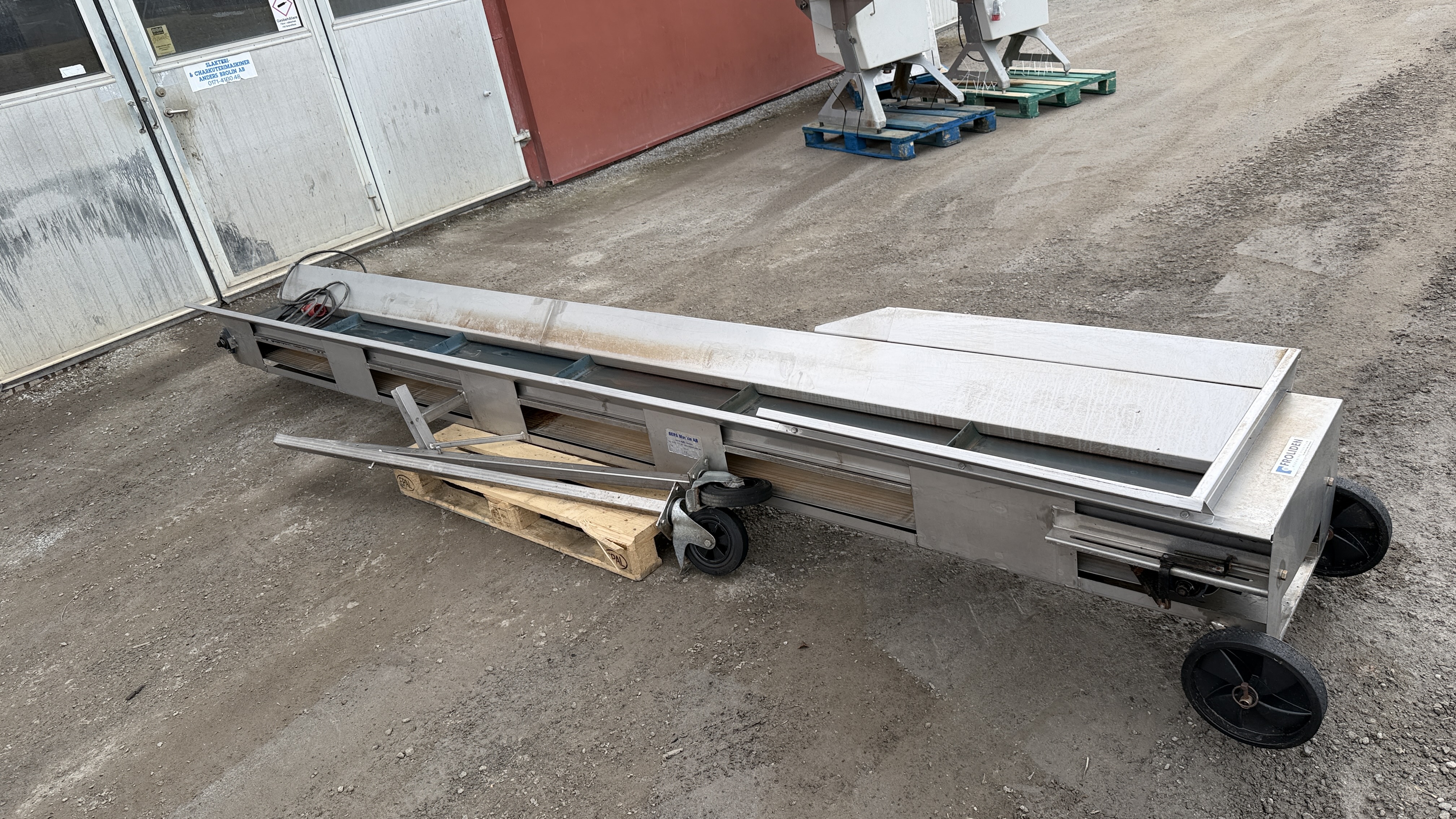 Used Transportband 430x25cm #2834