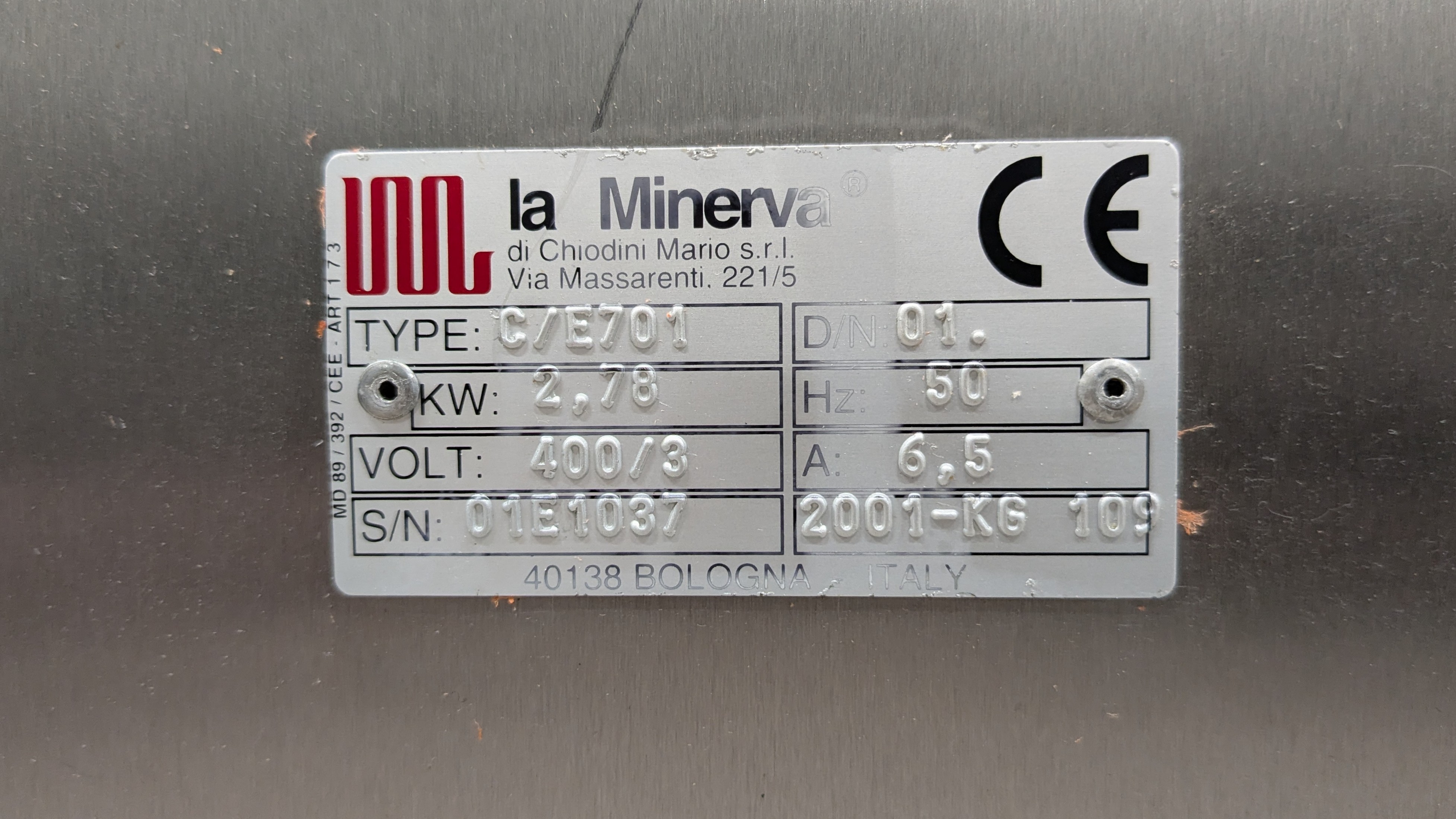 Used La Minerva C/E701 #2729