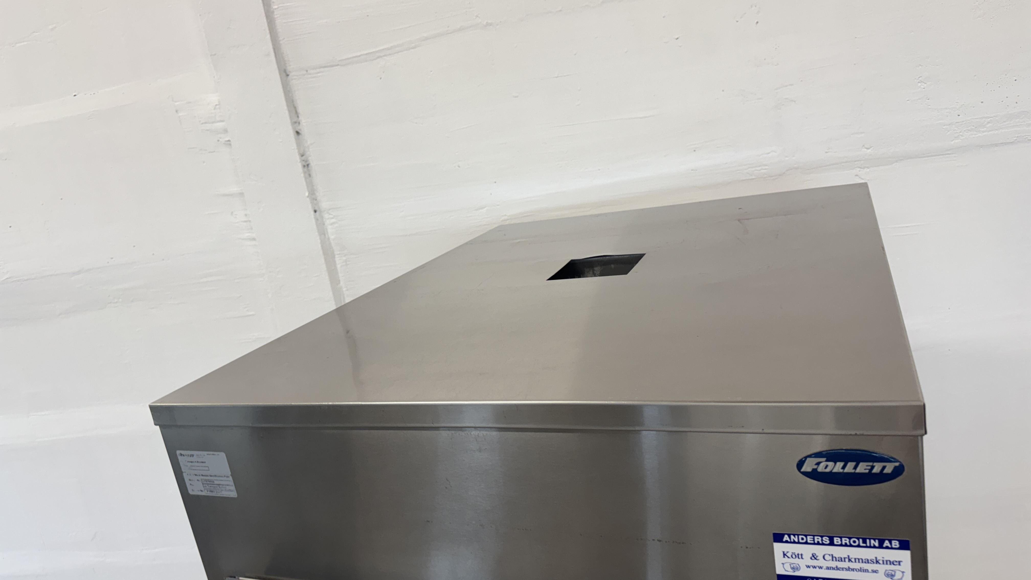 Used Ismaskin (flakes) Follett Lits700SG med vagn #2678