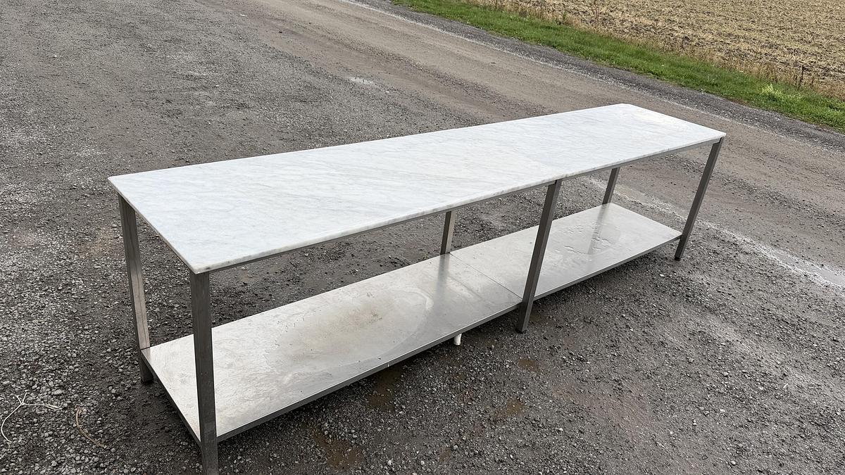 Other Arbetsbord med marmor 332x72cm