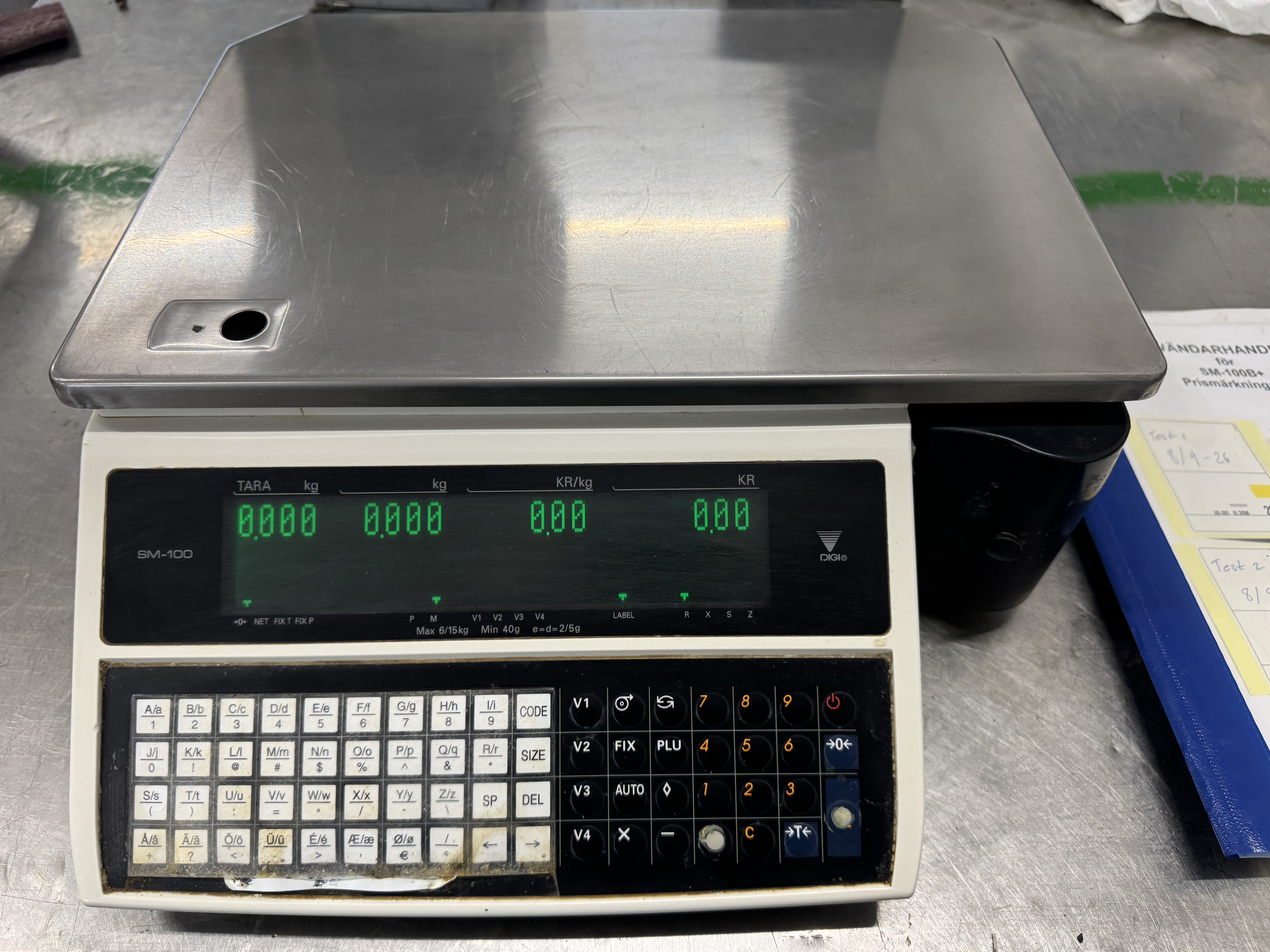 Used Våg DIGI SM-100 #2941
