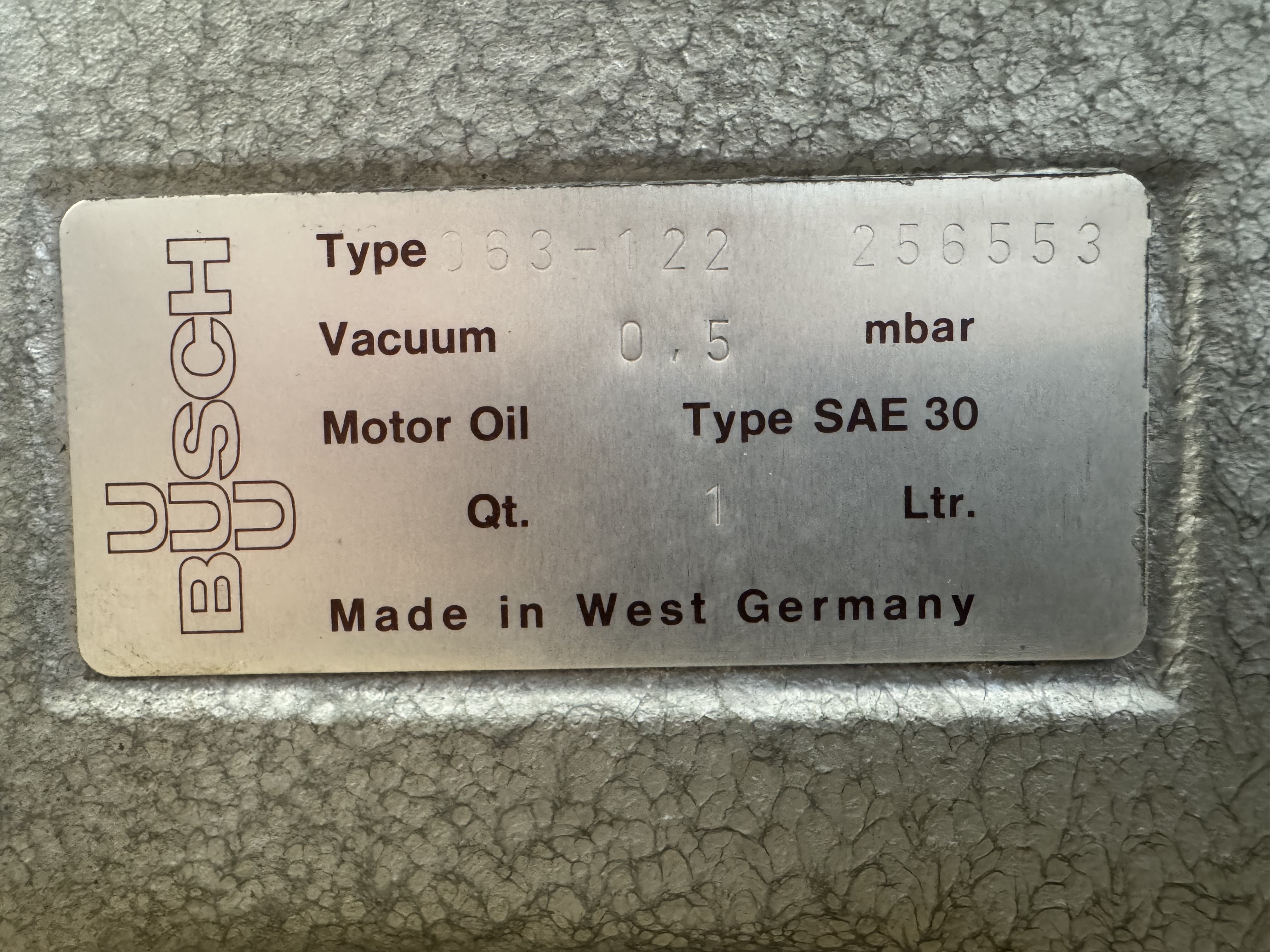 Other Vakuumpump Busch #2794