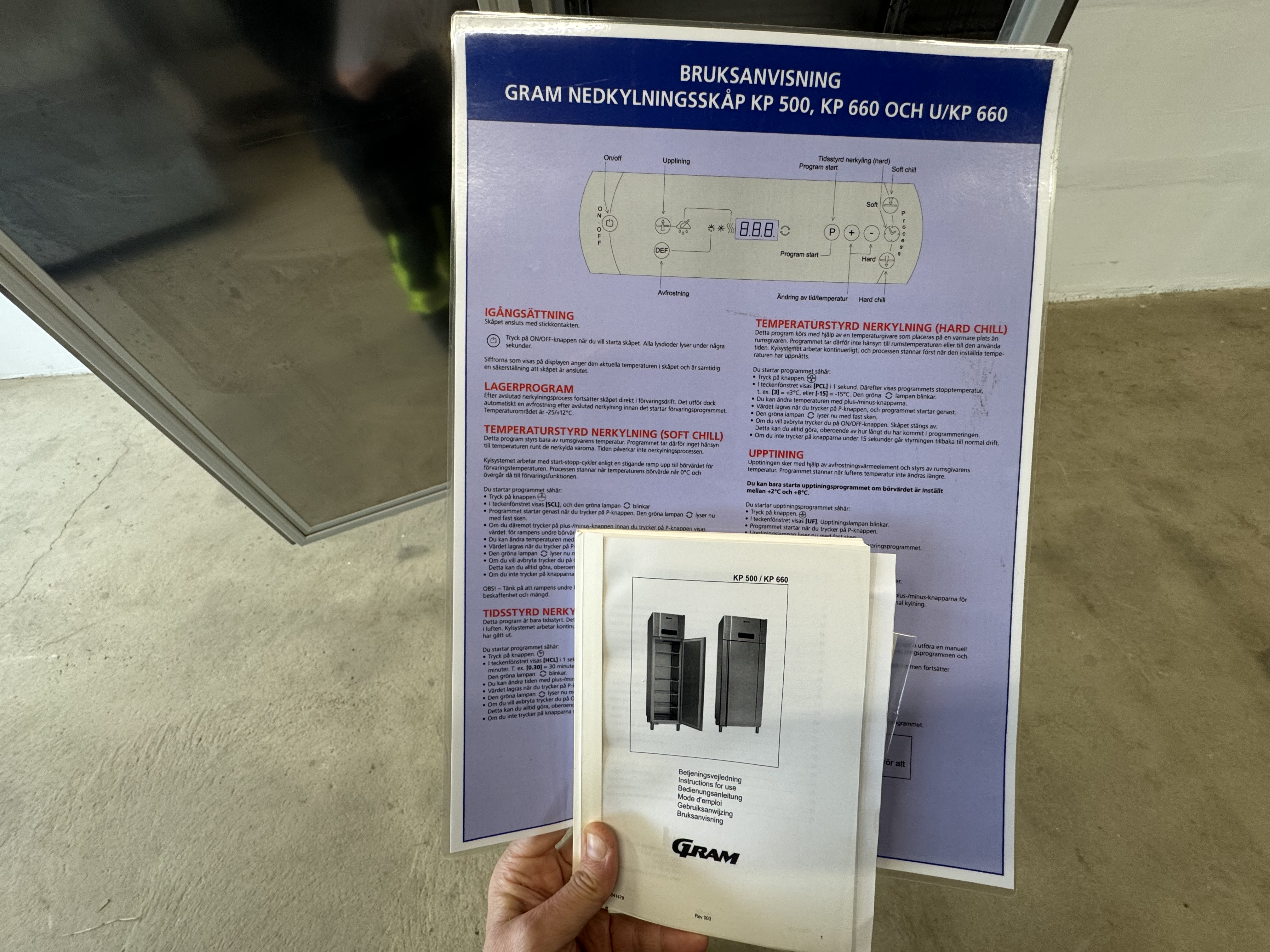 Used Gram snabbkyl/frys #2830