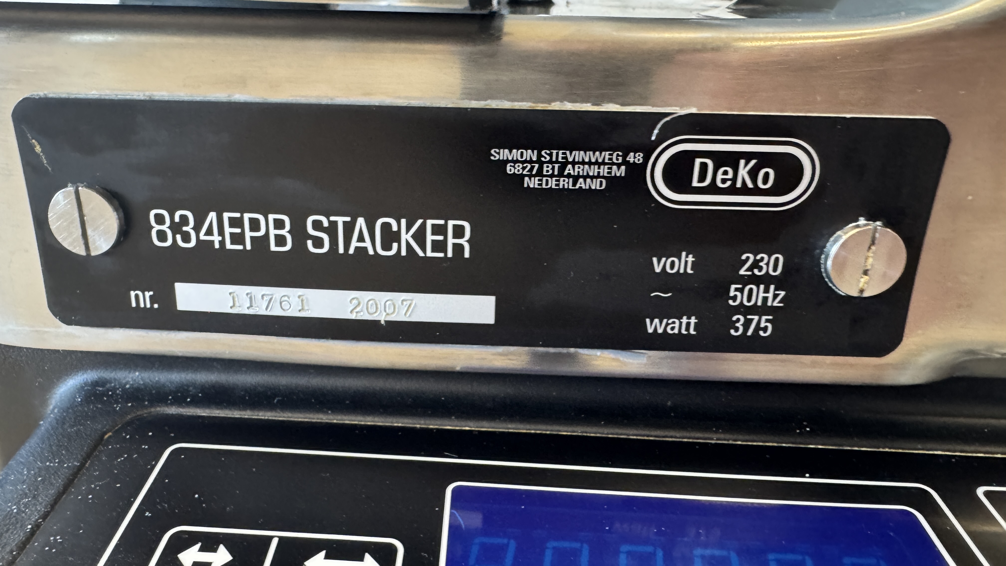 Used Skärmaskin Berkel EPB 834 -2007 #2616