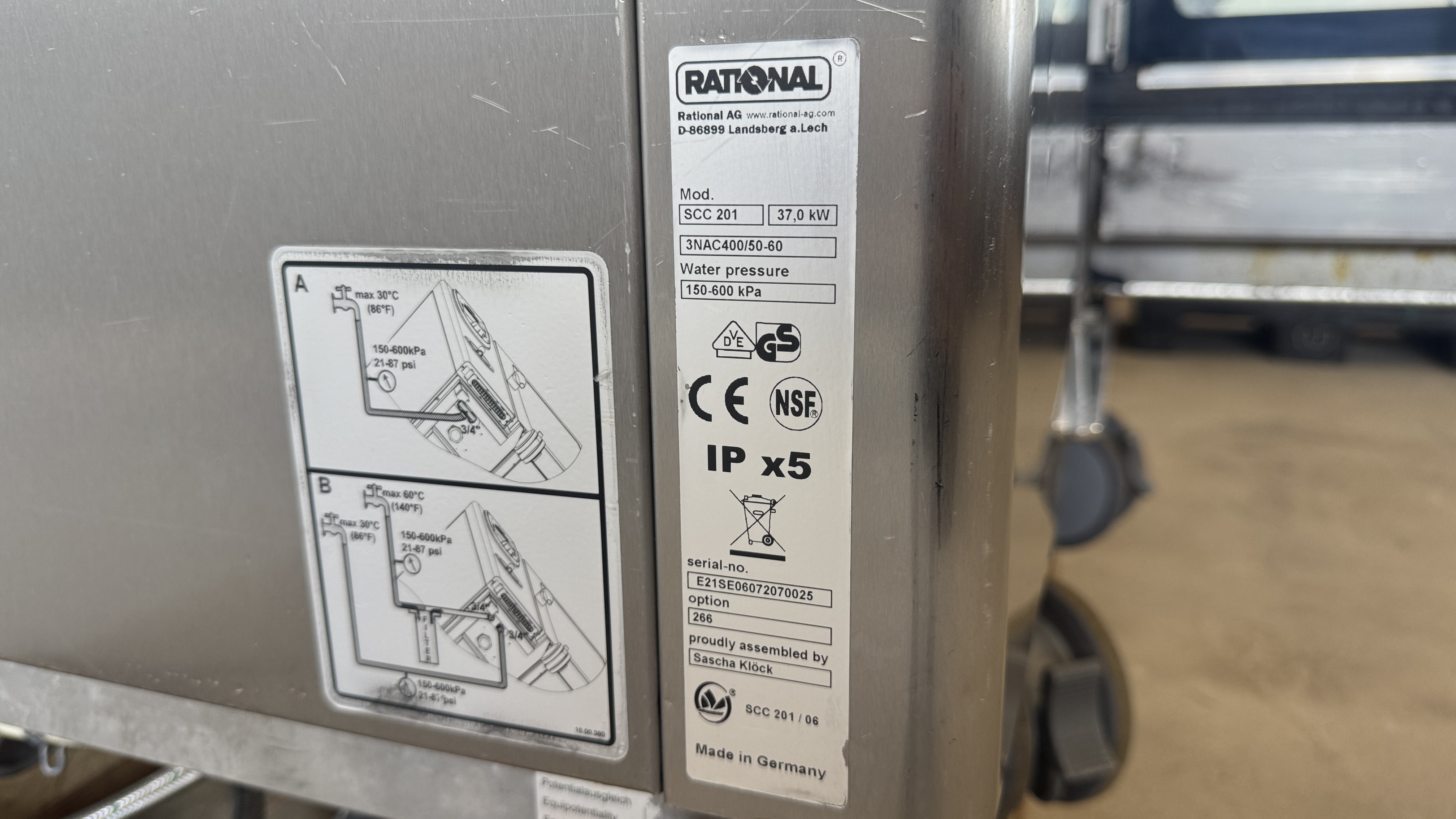 Used Rationalugn SCC 201 -2006 #2654