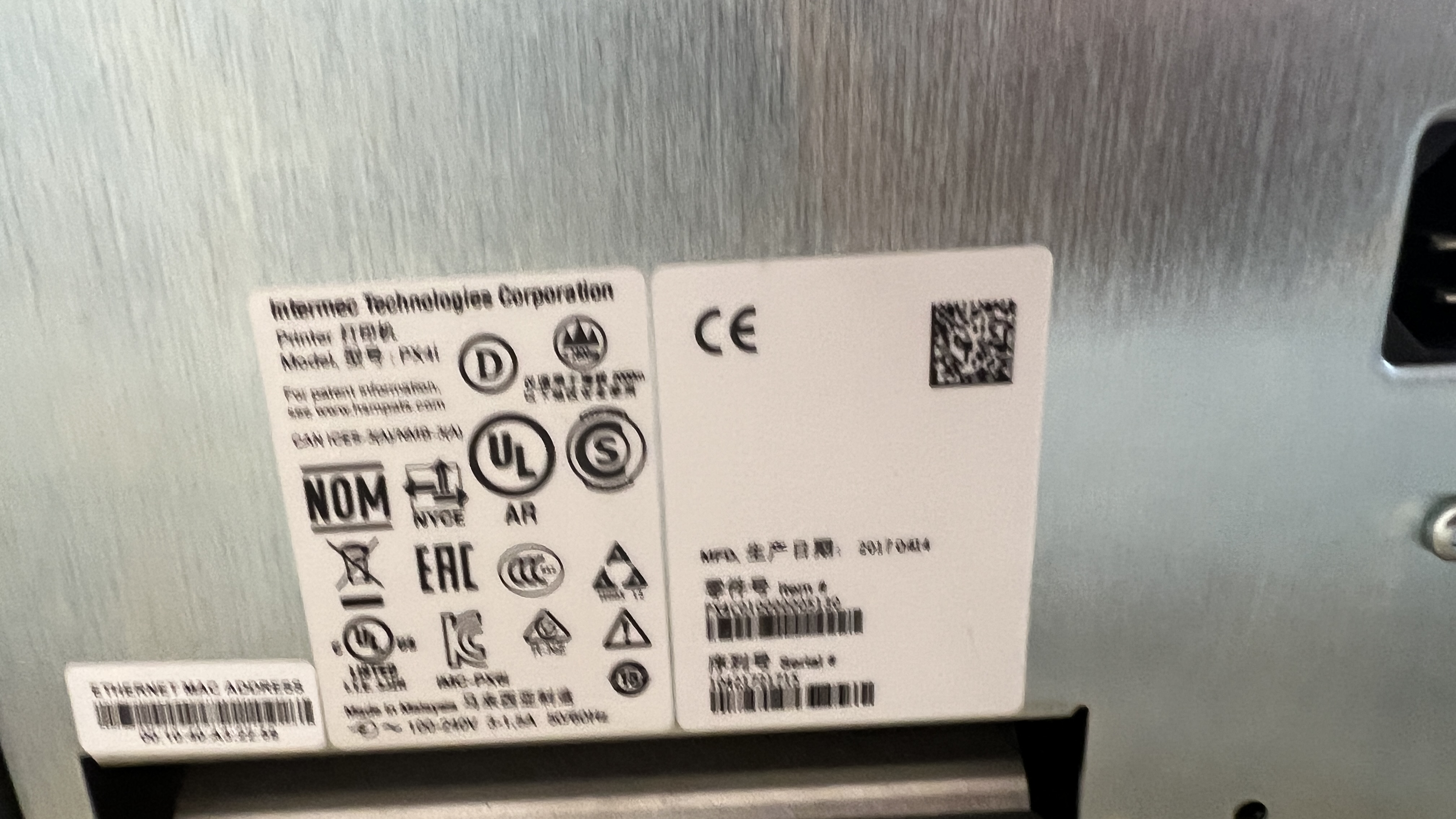 Used Våg med etikett 6kg