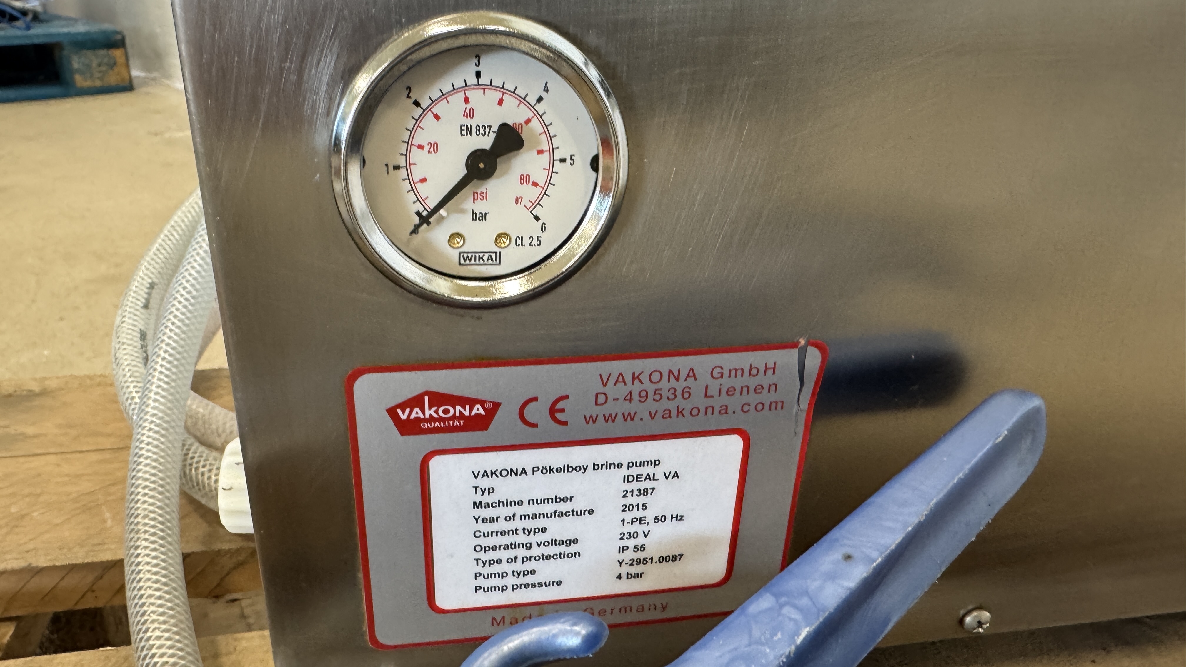 Used Saltinjektor manuell Vakona #2606