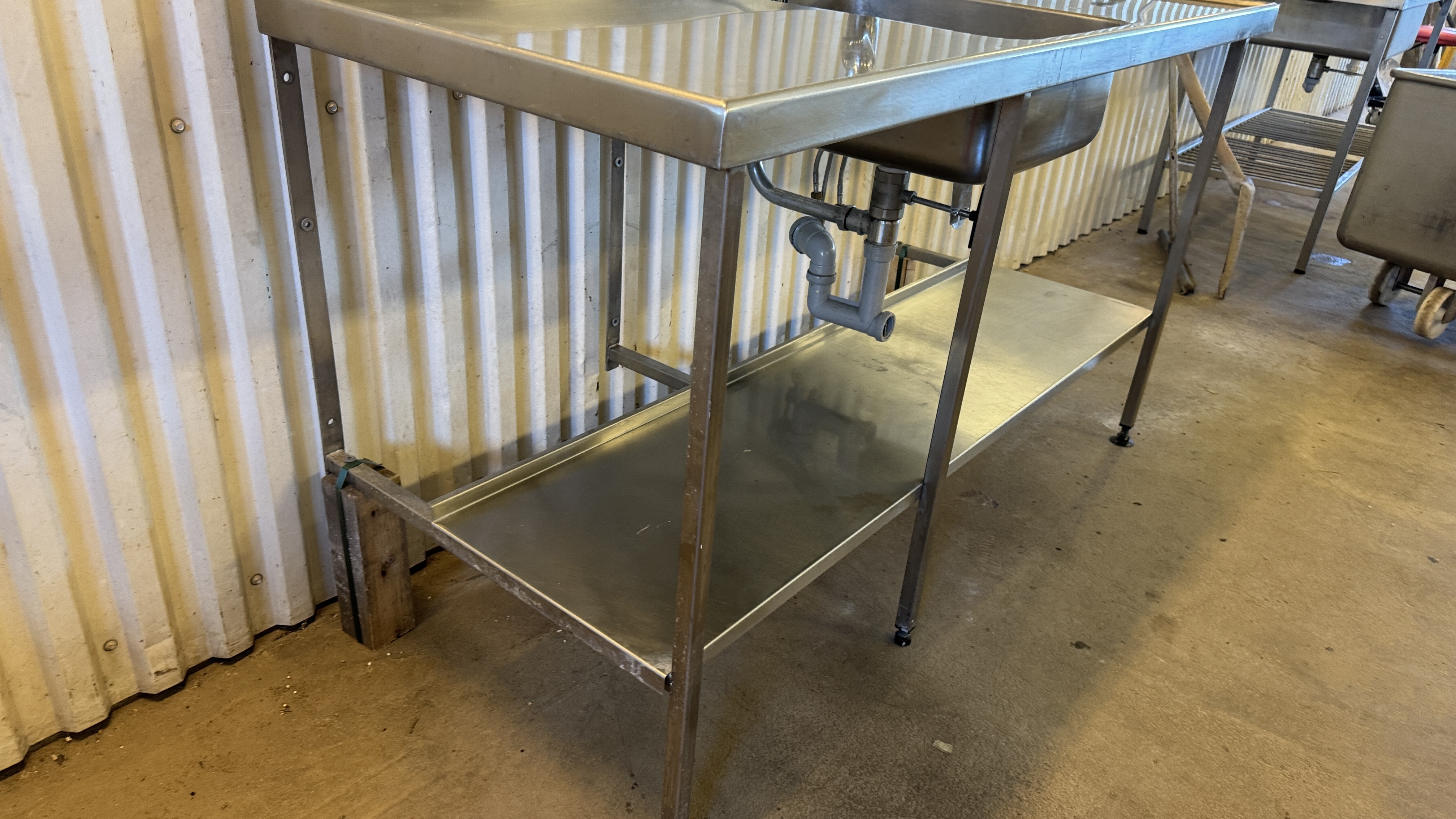 Used Diskbänk 160x65 väggfäste