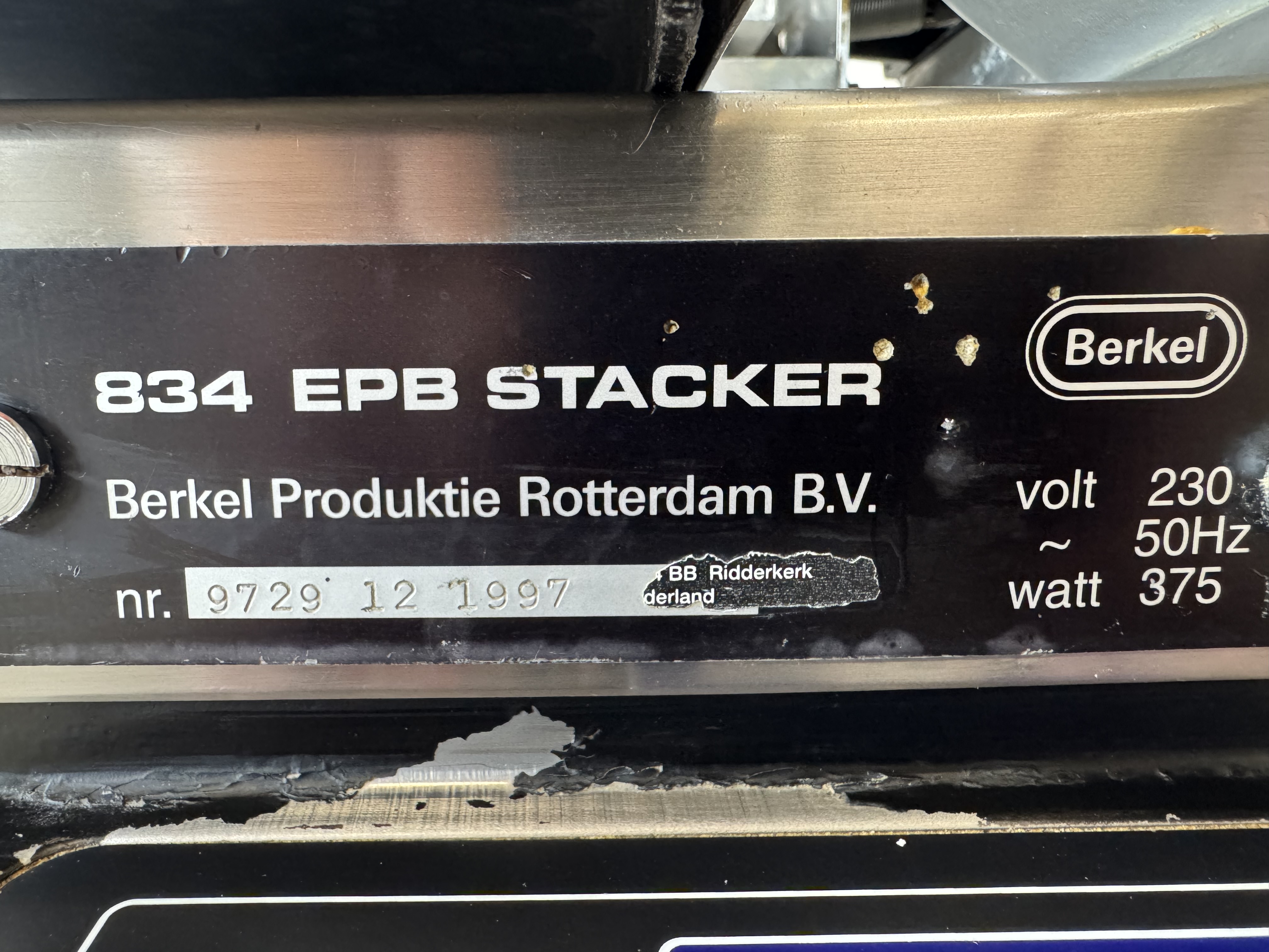 Used Skärmaskin Berkel 834 EPB Stacker #2899