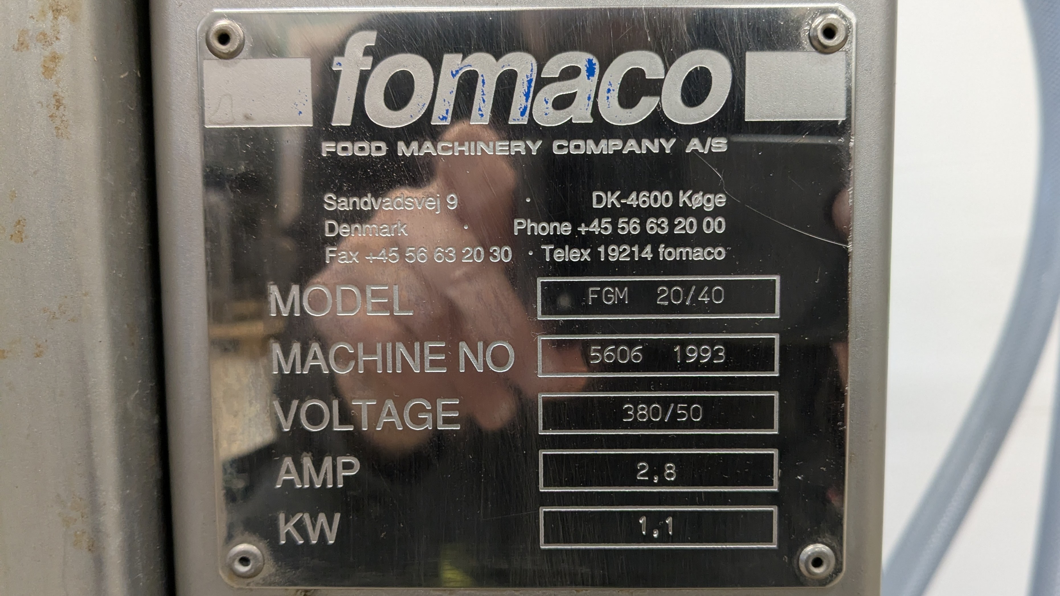 Used Saltinjektor Fomaco FGM 20/40 #2746