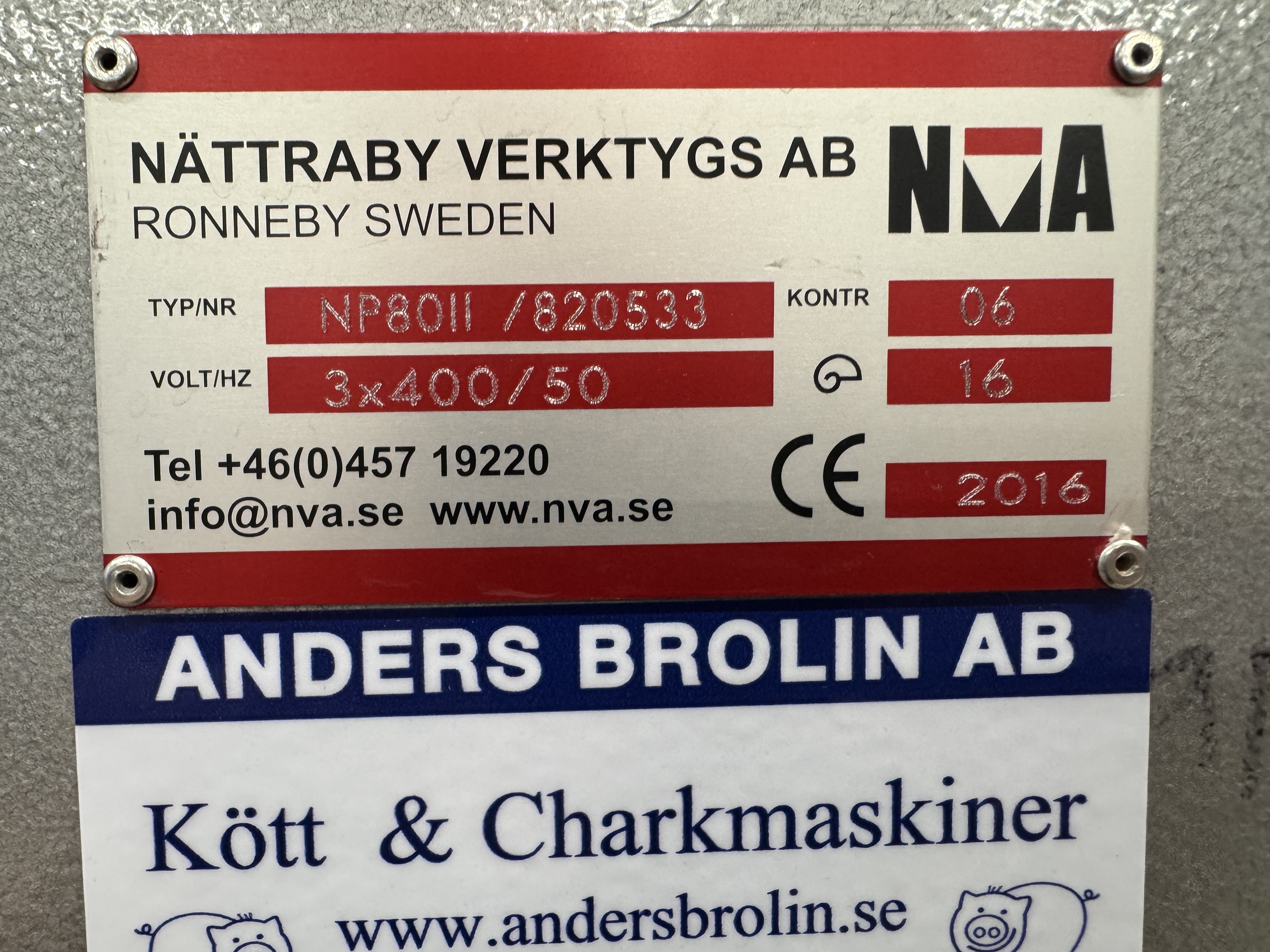 Other Balpress Nättraby NP 80-II -2016 #2981