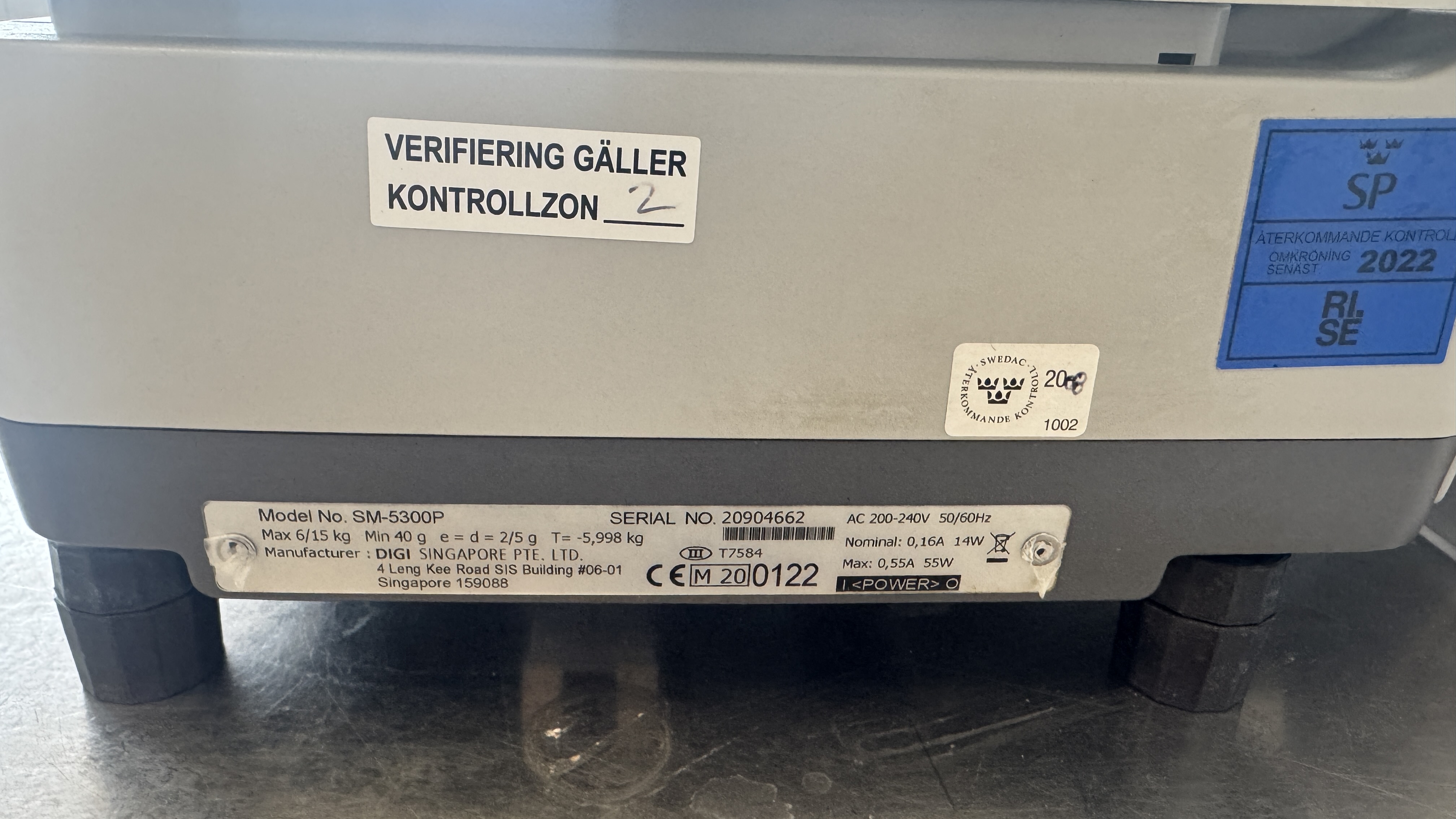 Used Etikettmaskin Digi SM 5300P #2568