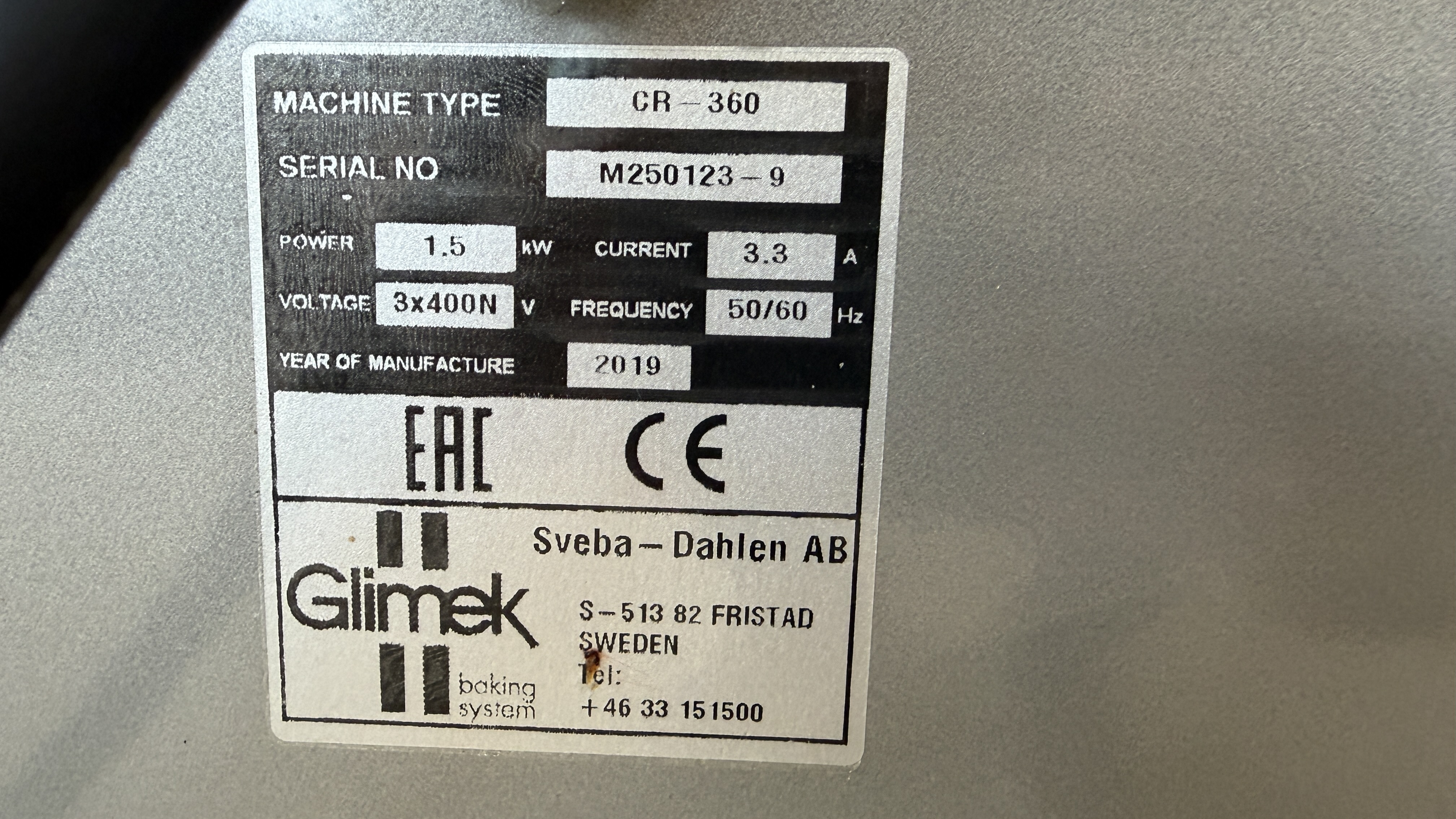 Used Rundrivare Glimek CR360 -2019 #2967