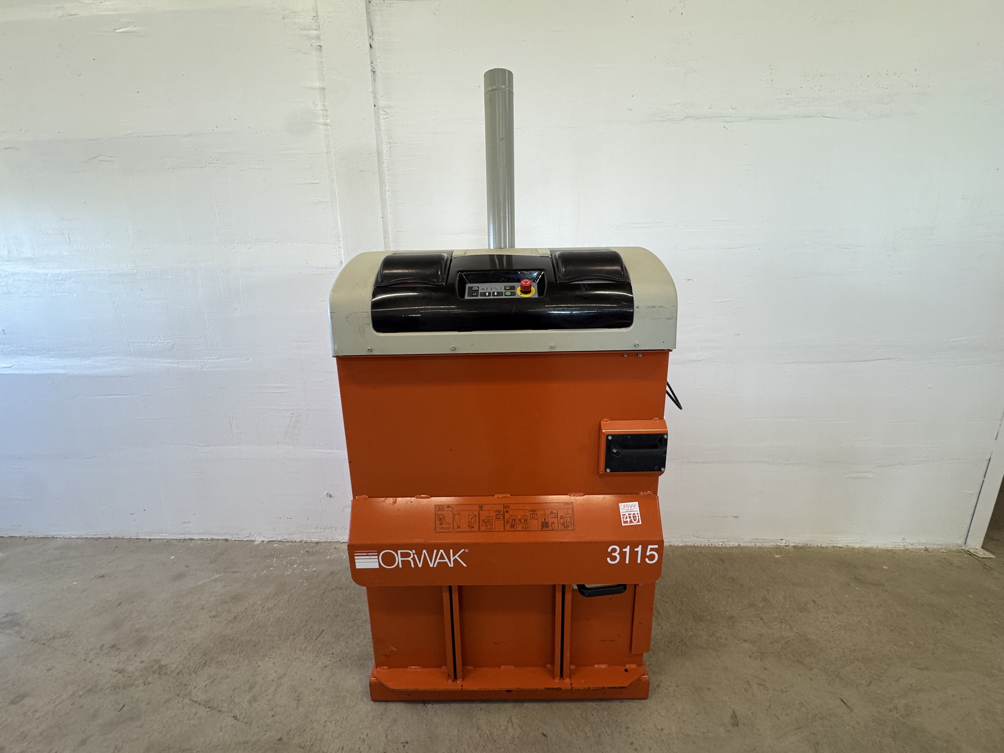 Used Press för papp/well Orwak Compactor 3115 #2872