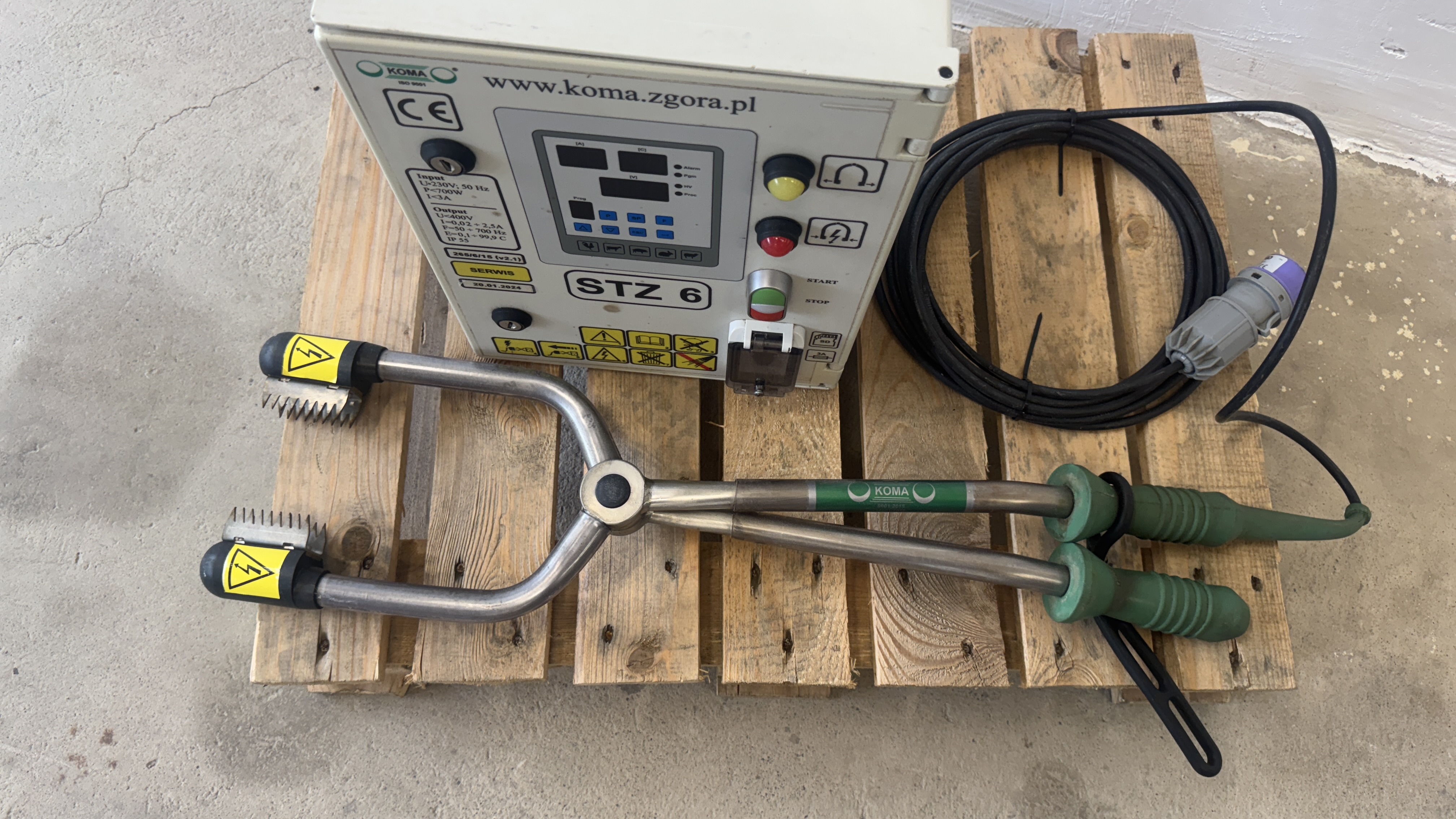 Used Elbedövare Koma STZ 6 #2647