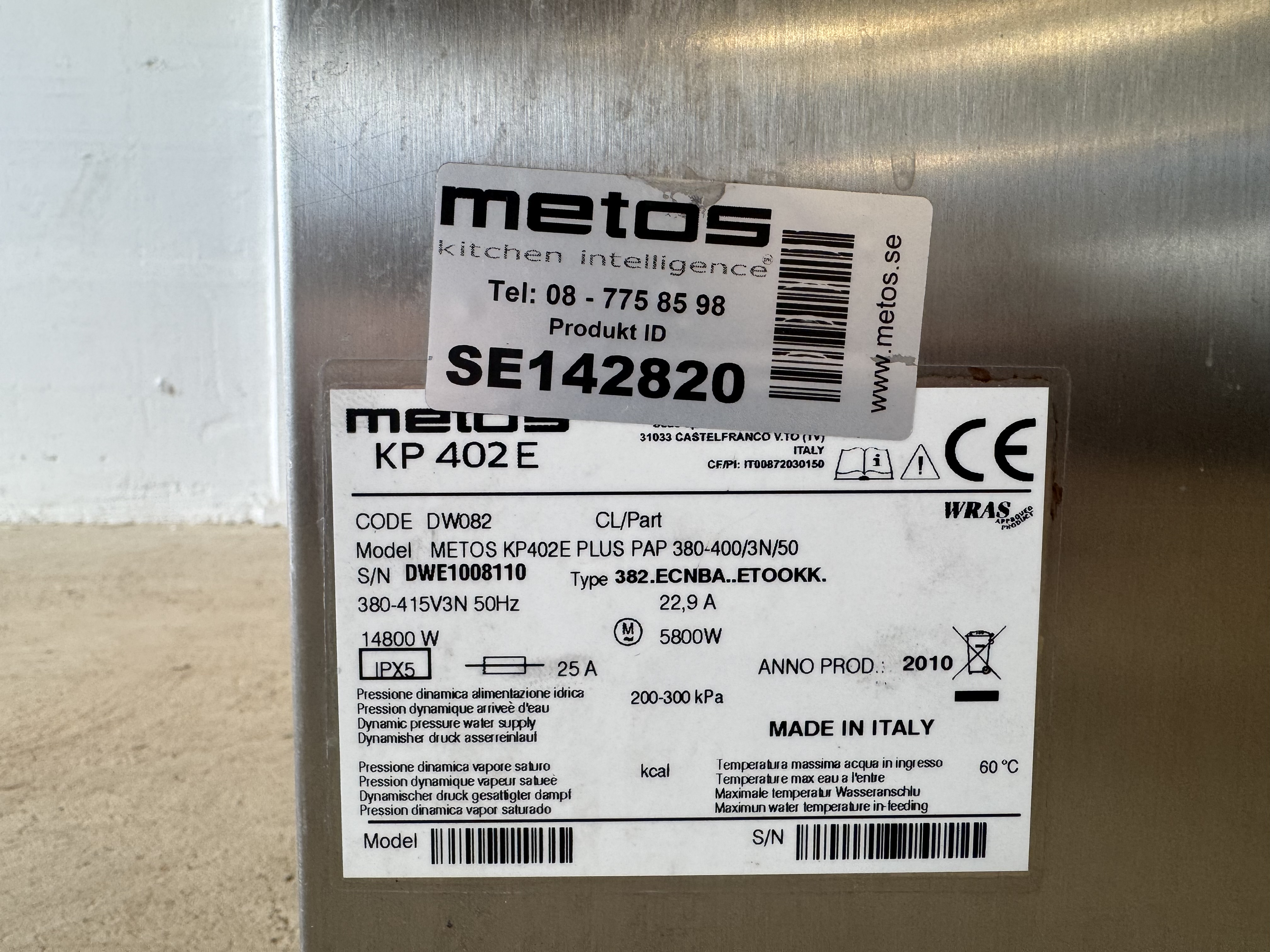 Used Diskmaskin METOS KP402 E PLUS #2887