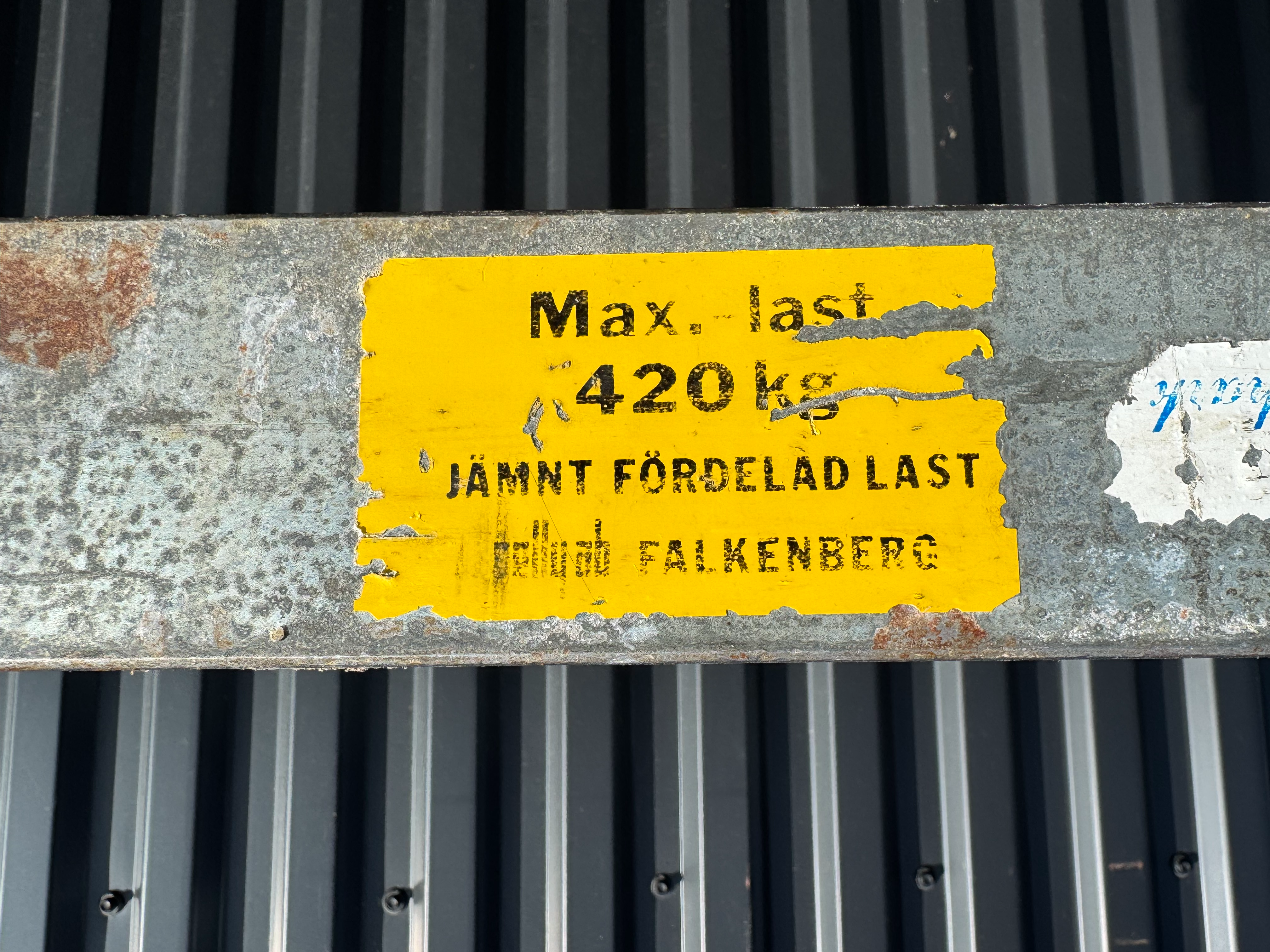 Used Slaktvagn Max 420kg