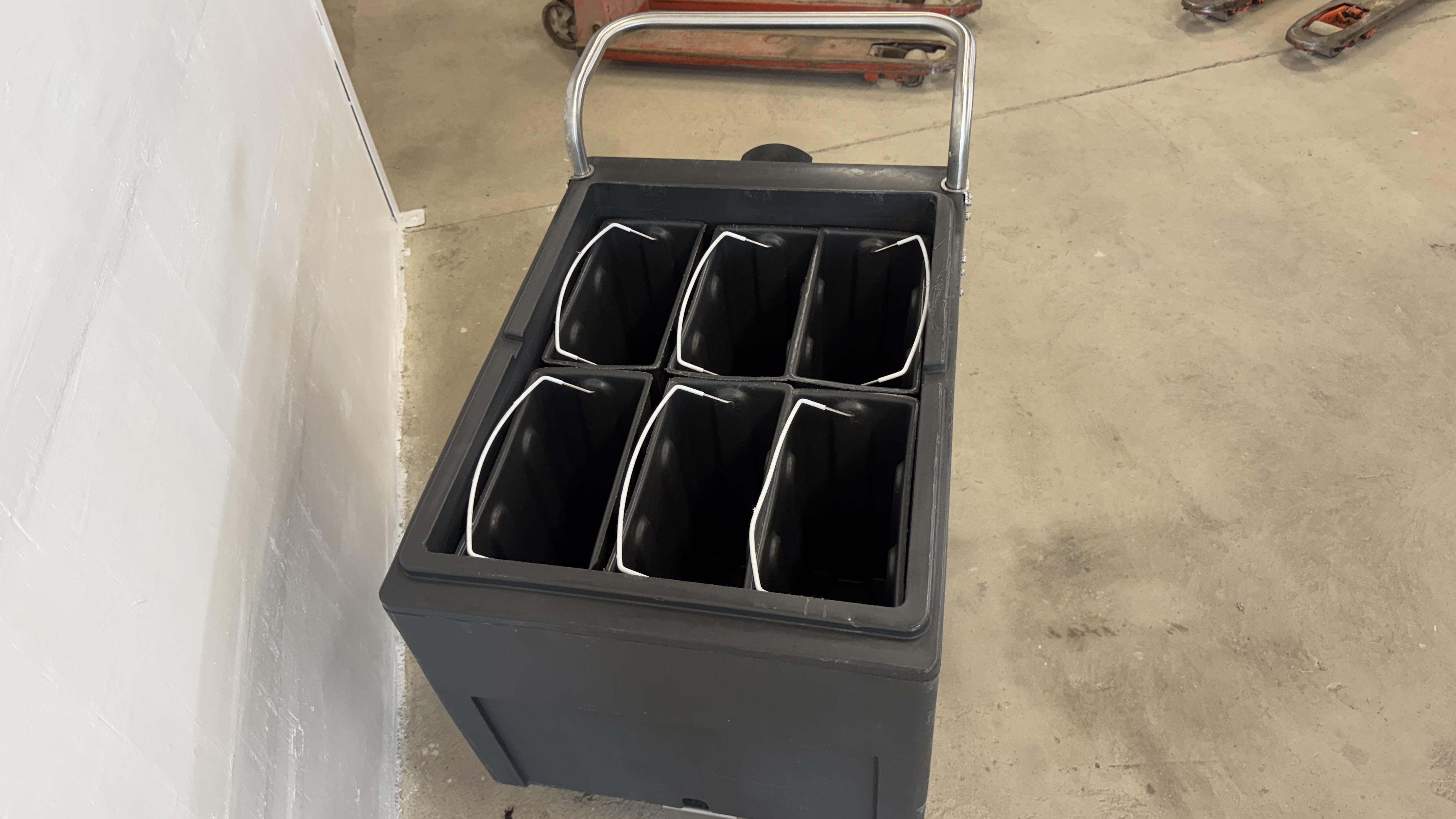 Used Ismaskin (flakes) Follett Lits700SG med vagn #2678