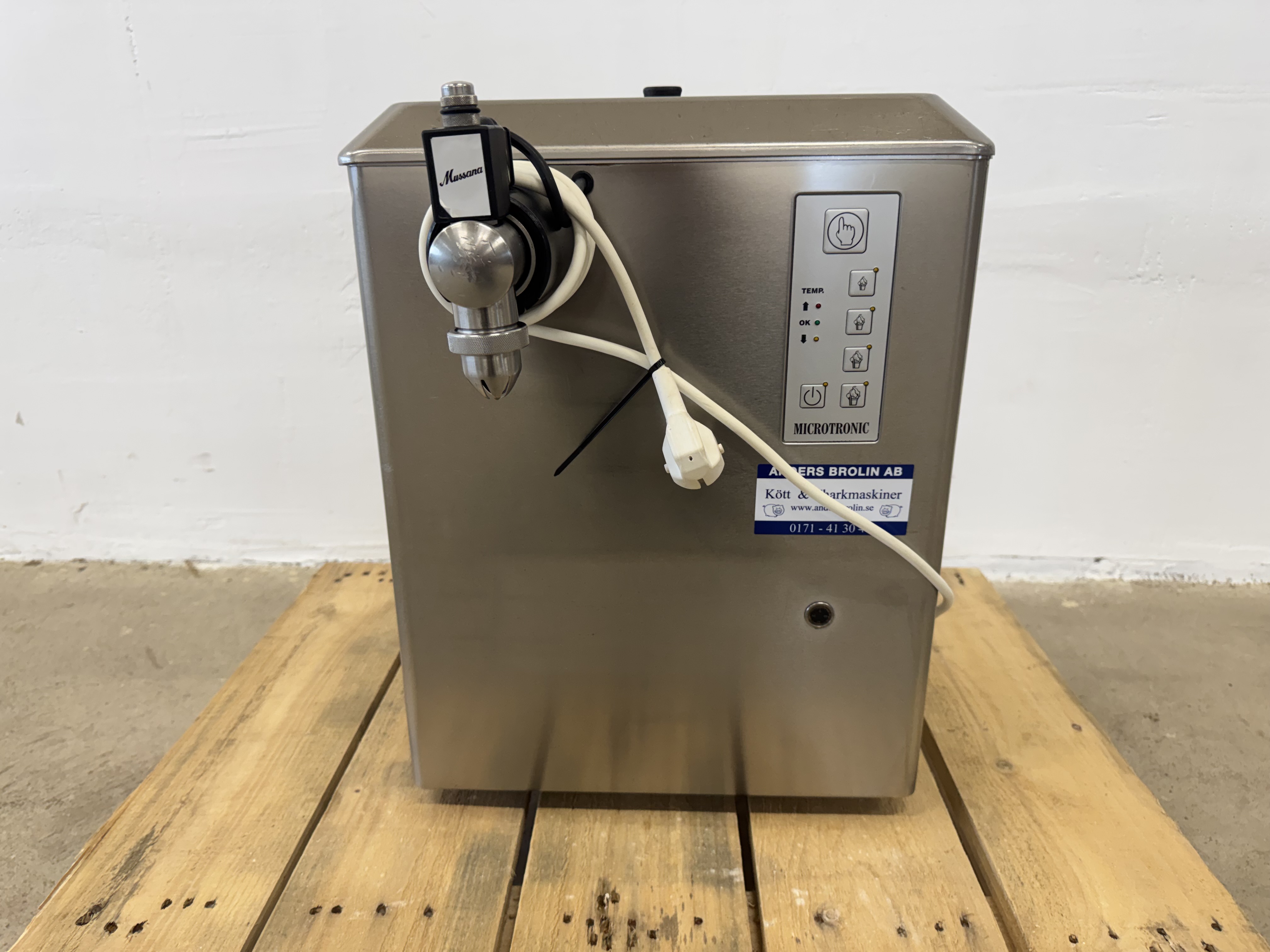 Used Hans Kratt Mussana Grande 12L (vispad gräddmaskin) #2831