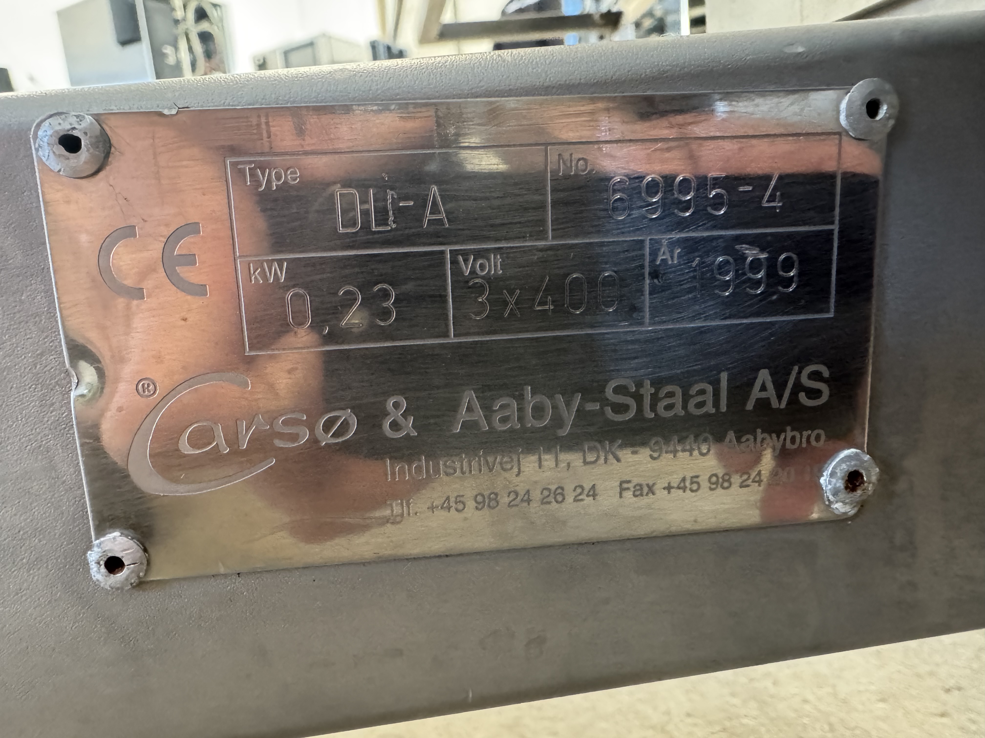 Used Köttfärs Portionerare Carsö 1999 #2811