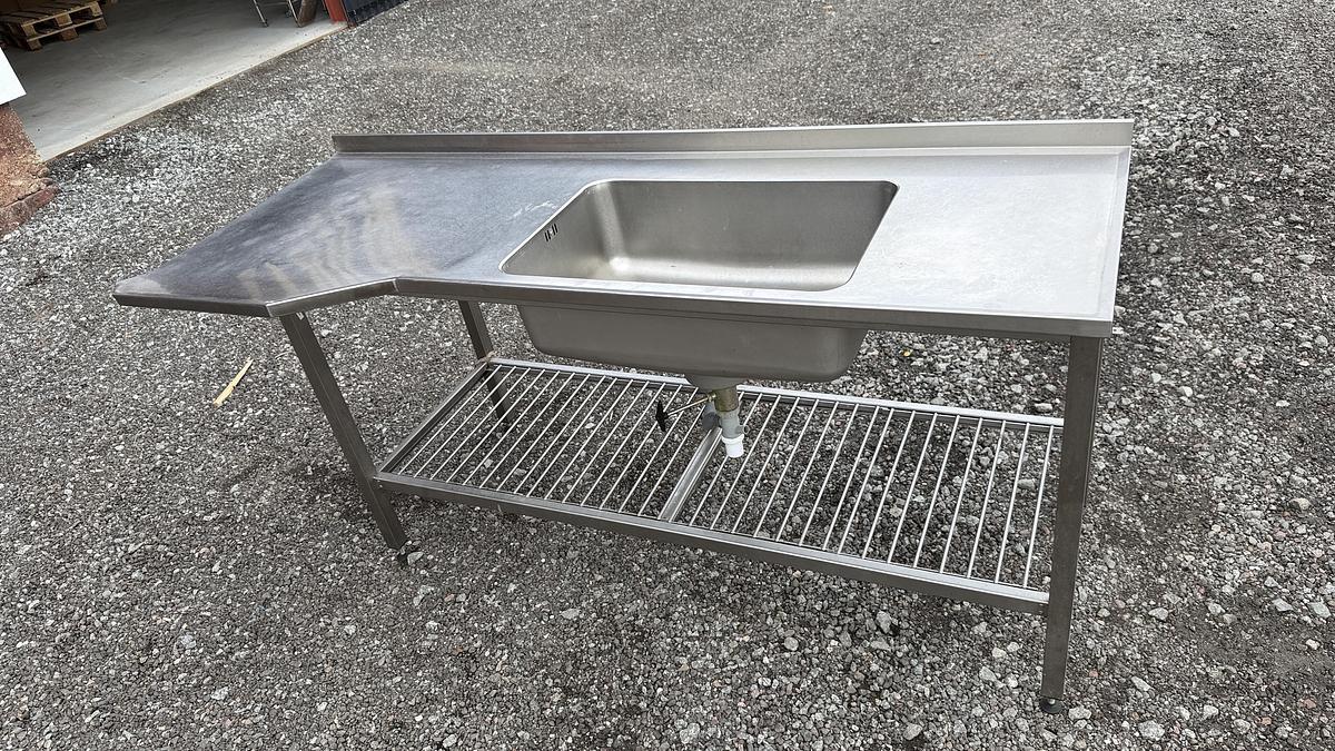 Used Diskbänk 200x65cm #10855
