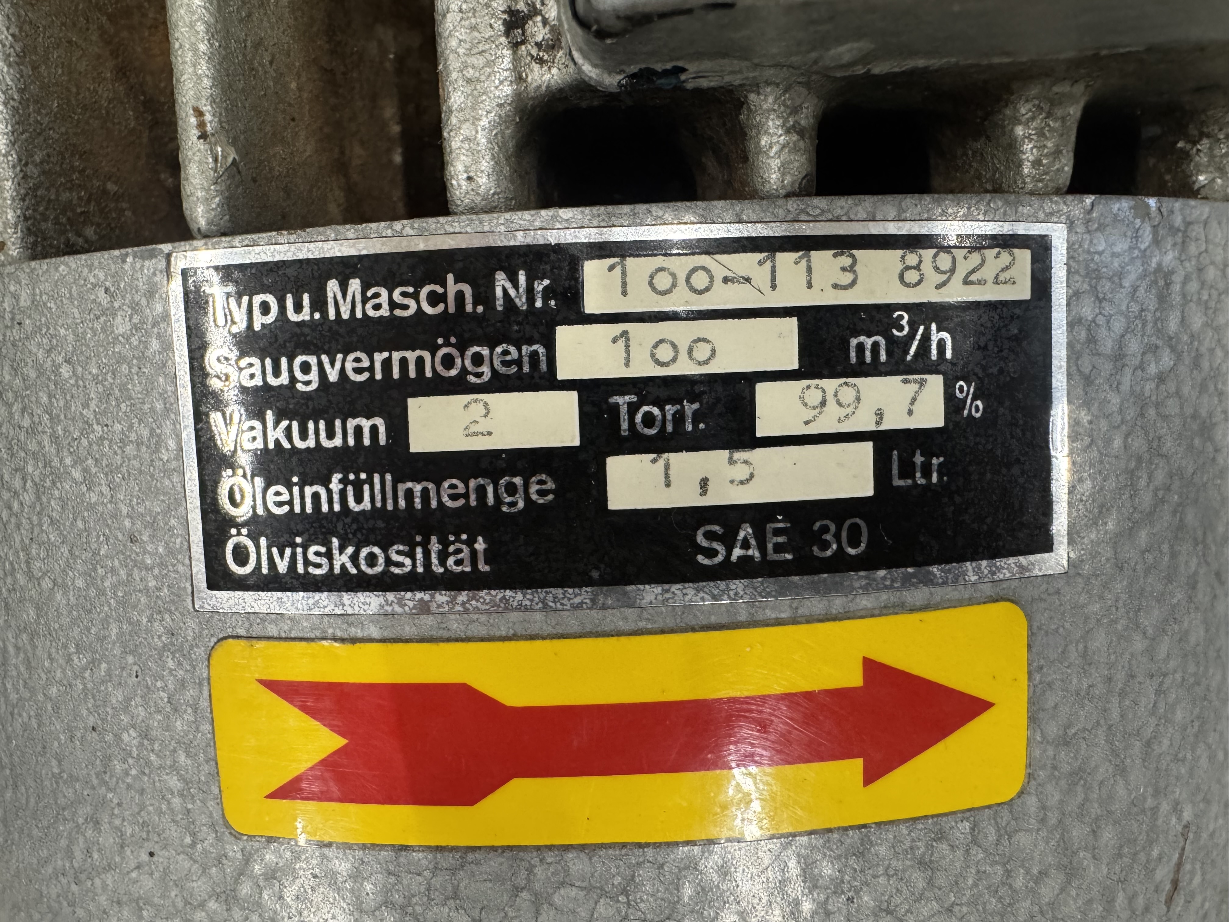 Other Vackuumpump Busch #2786
