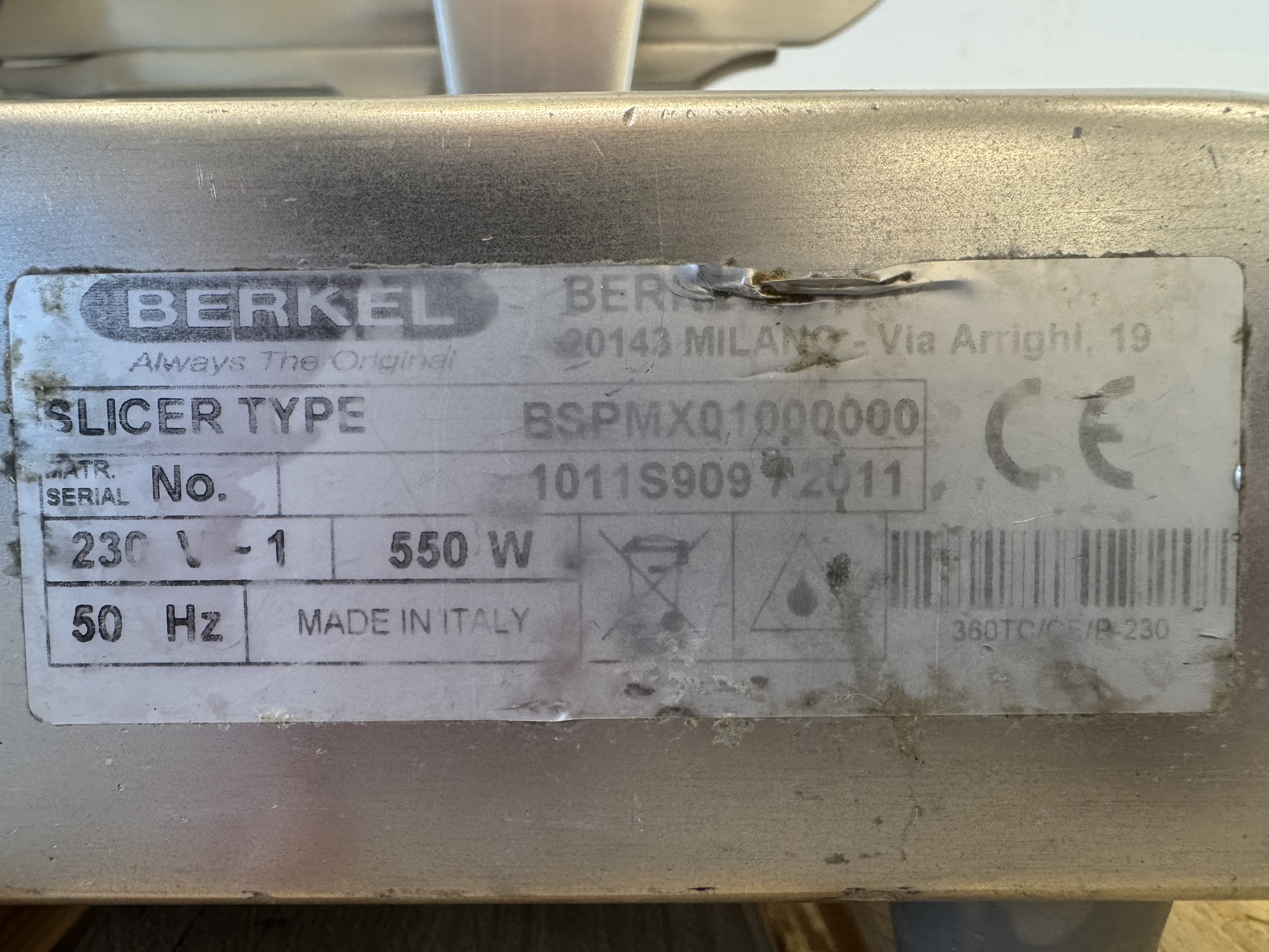 Used Skärmaskin Berkel BSPMX #2922