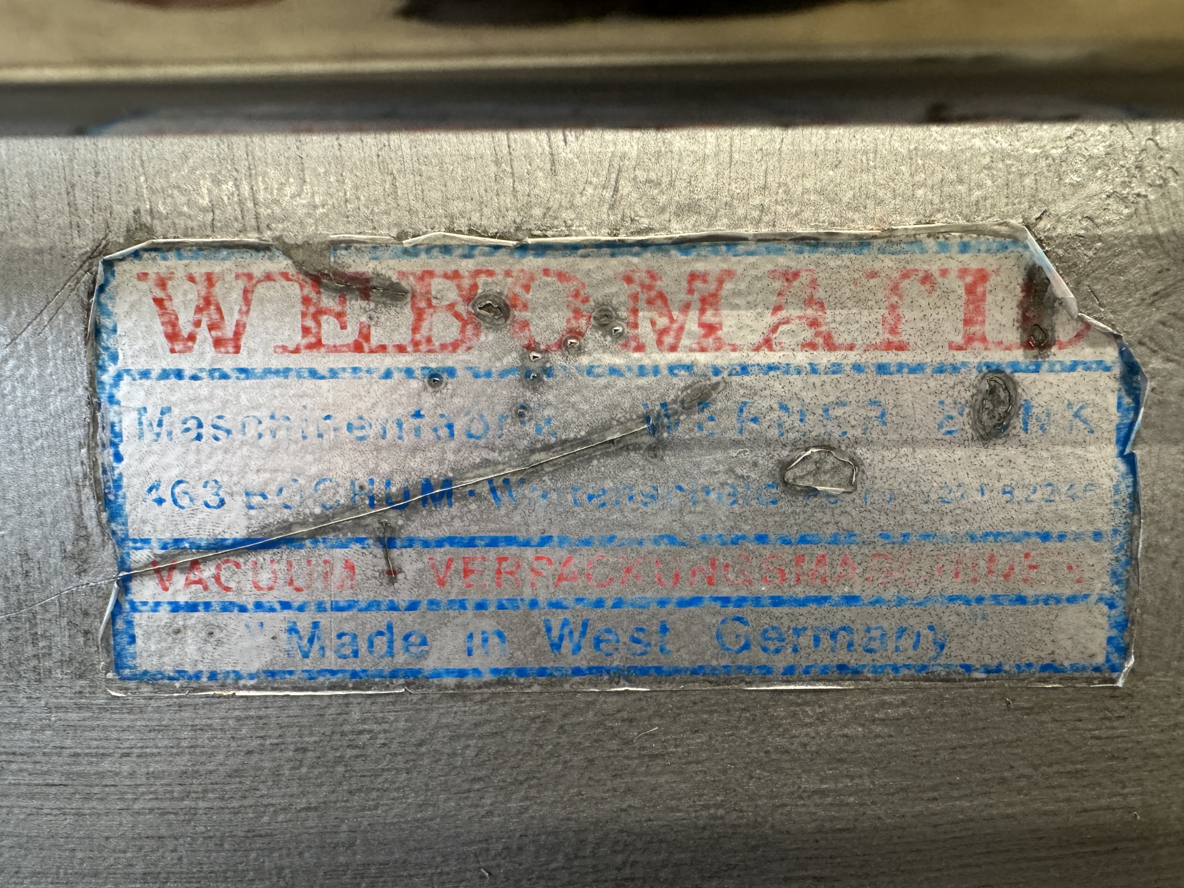 Used Webo matic dubbelkammare #2813