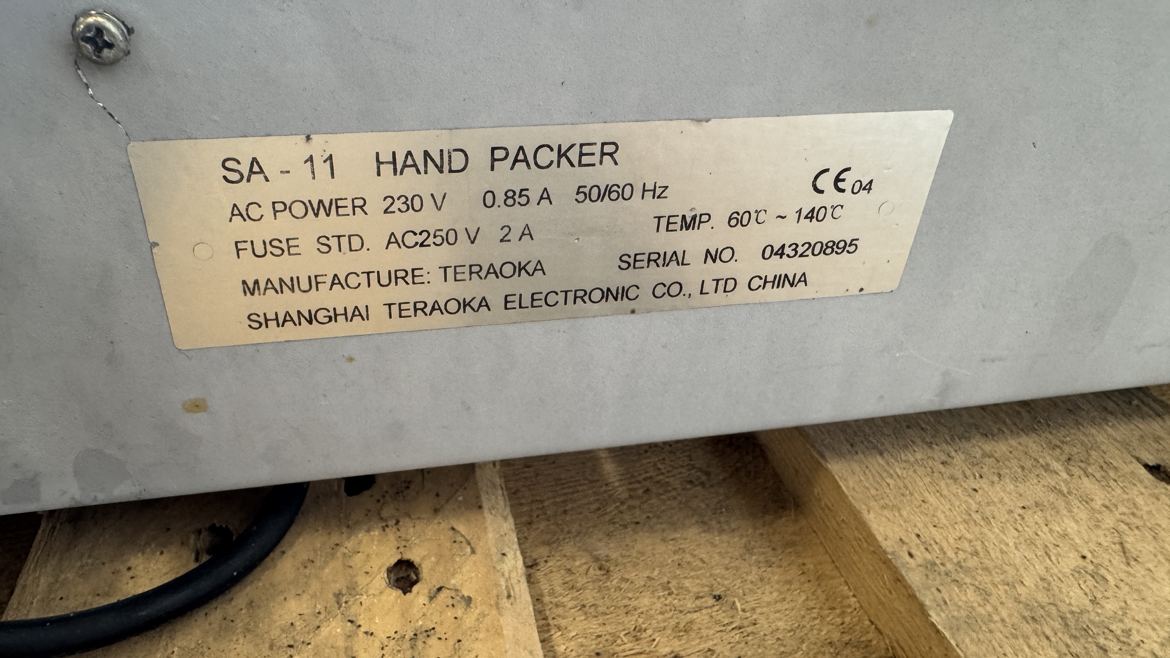 Used Handplastare #2637