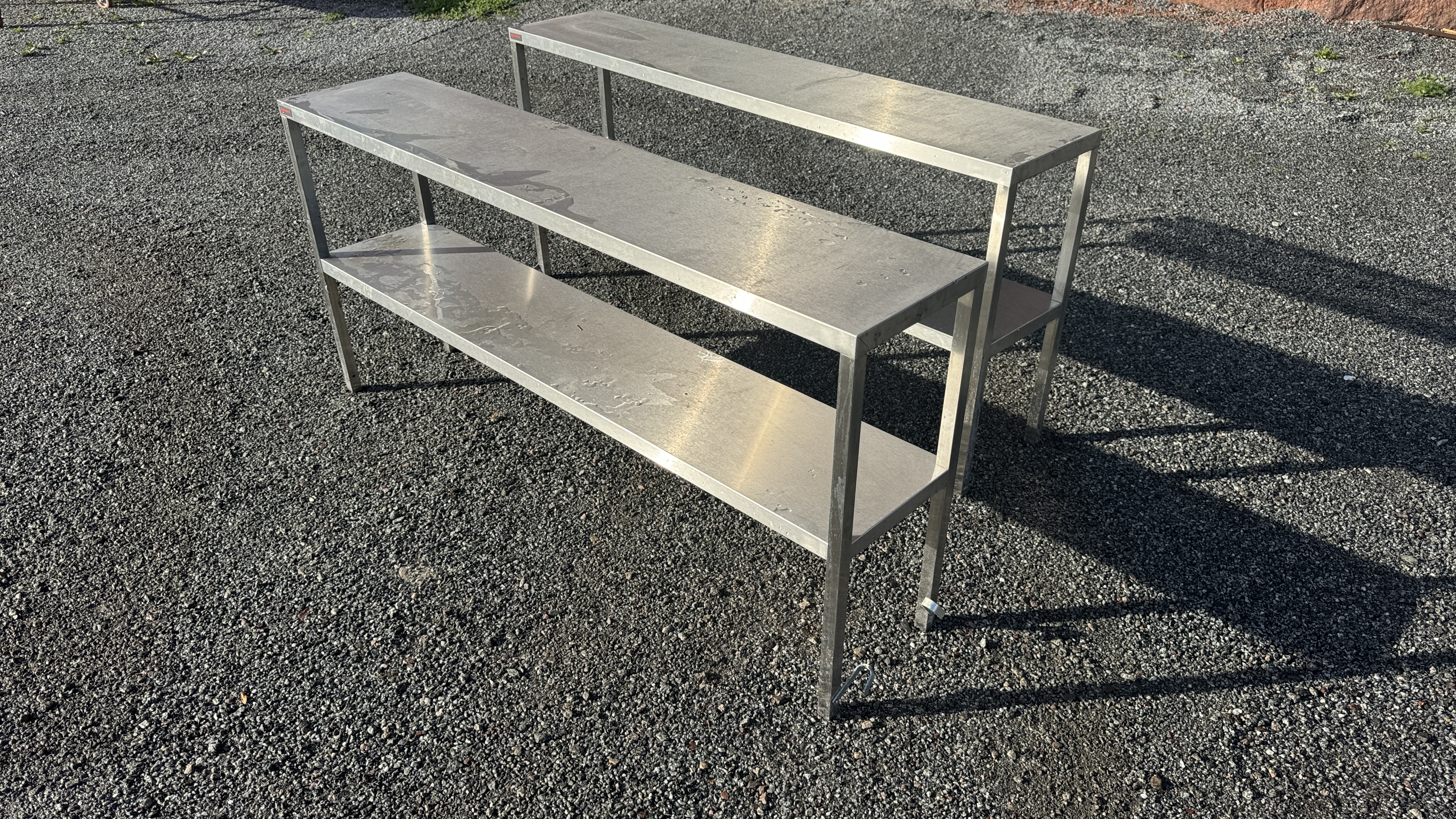 Used Bänkar 150x30, höjd 70cm