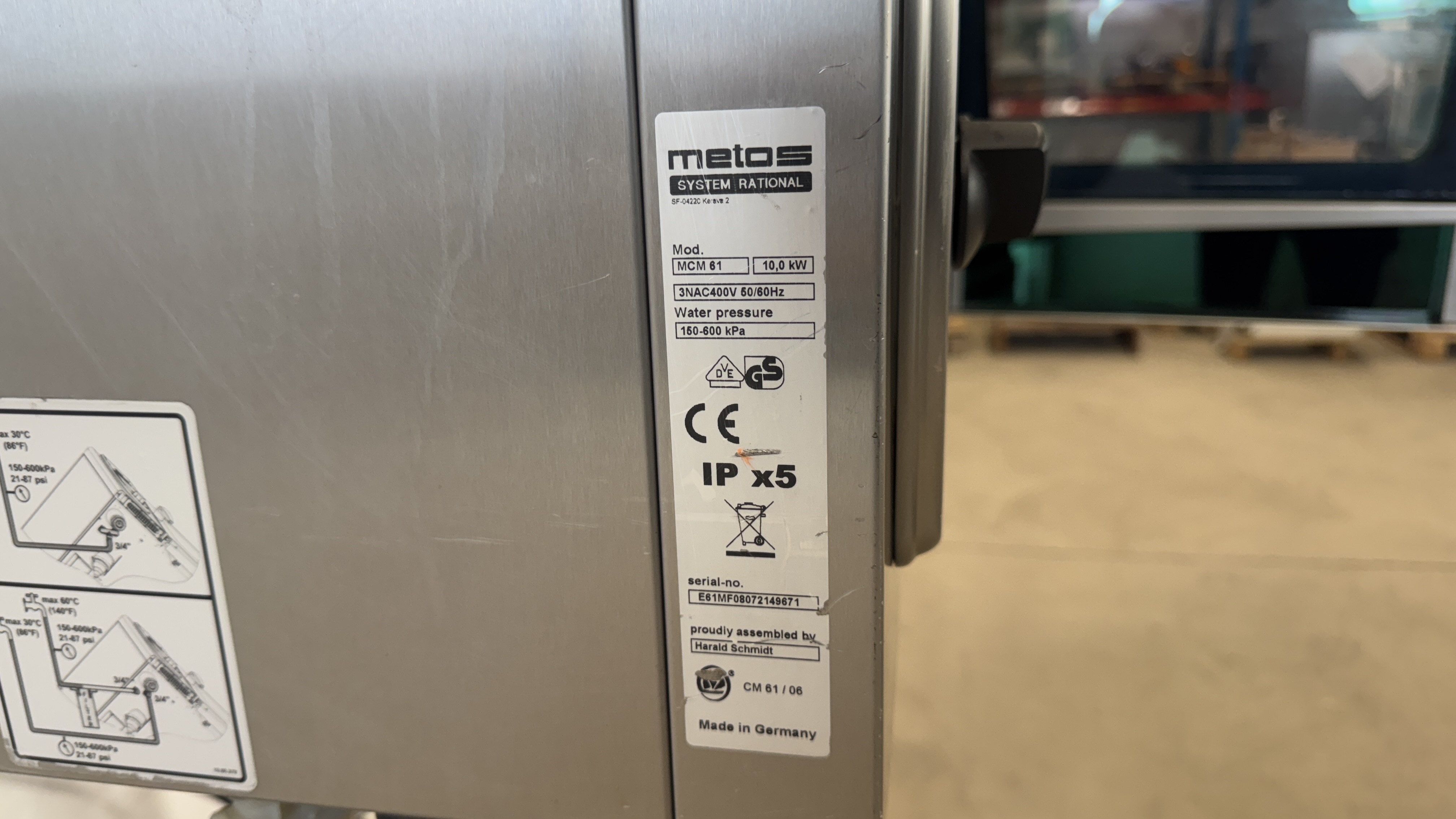 Used Rationalugn MCM 61 -2008 #2705