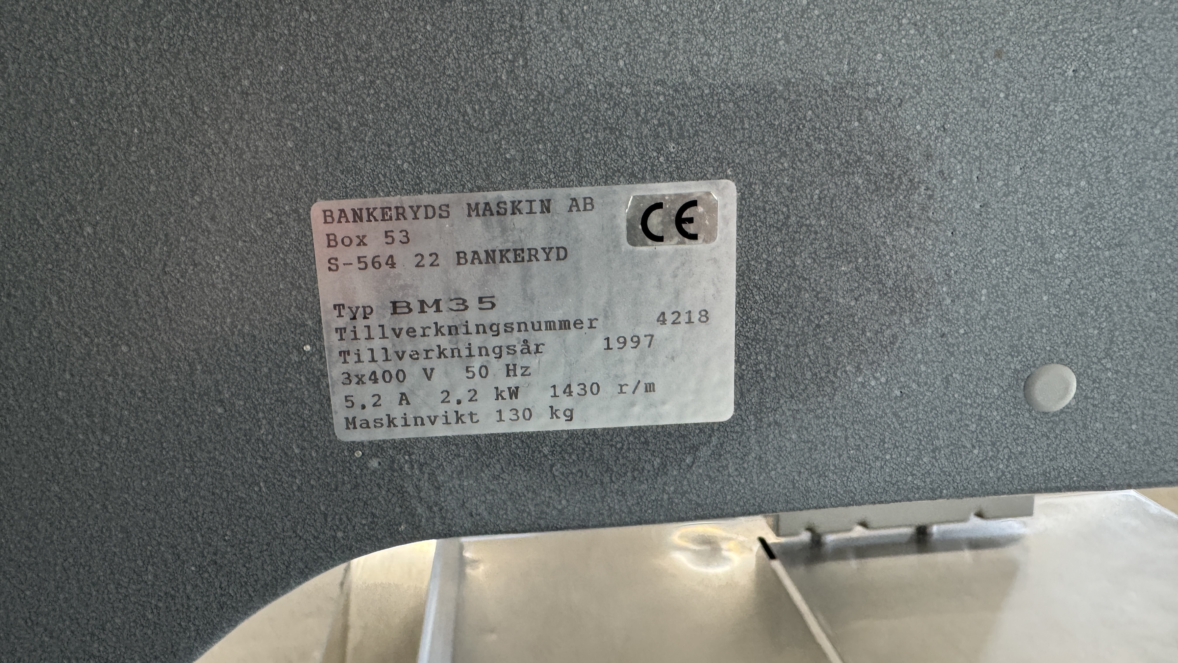 Used Köttbandsåg BM-35 2275