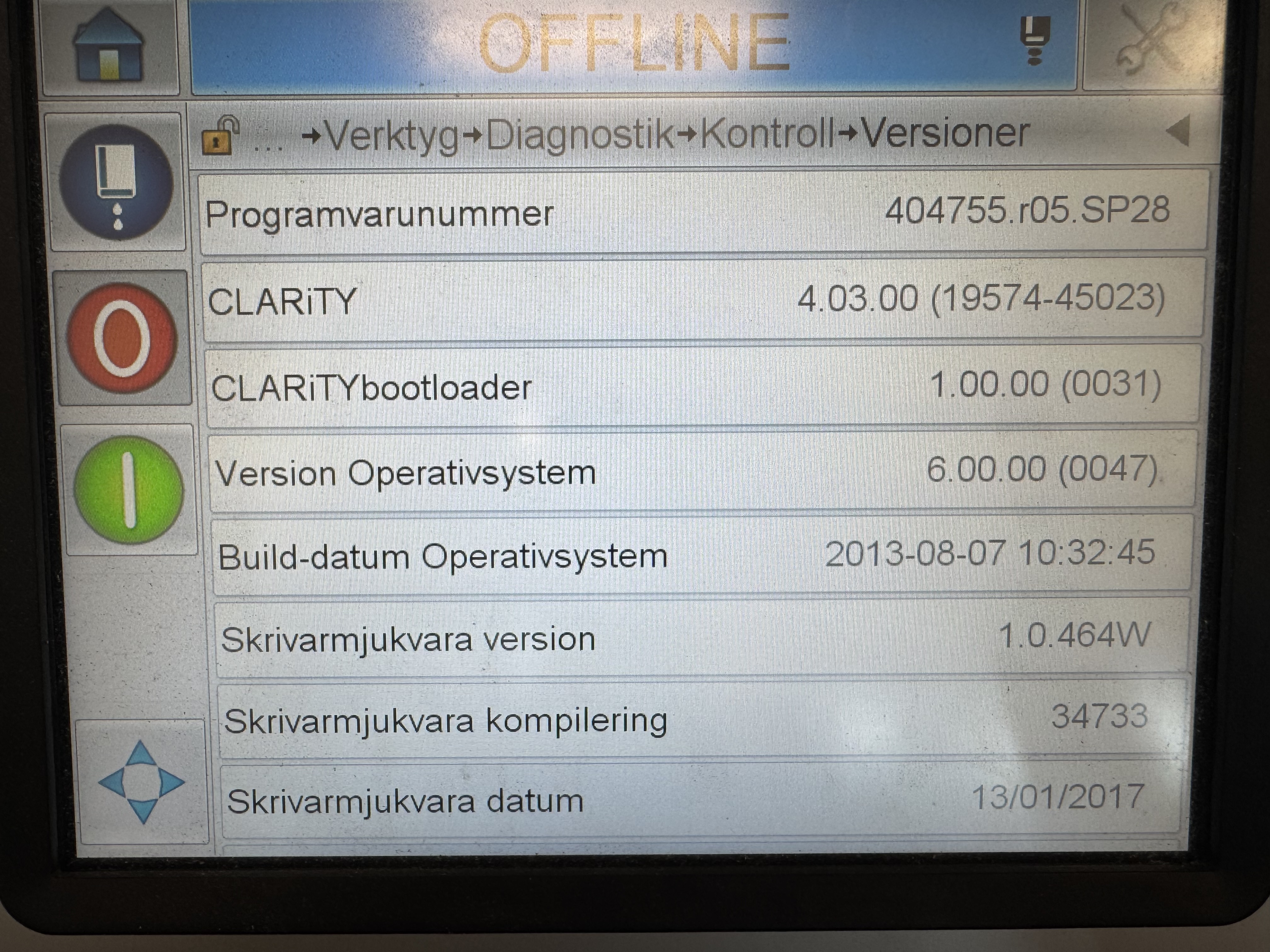 Used Bläckstråleskrivare Videojet 1550 #2863