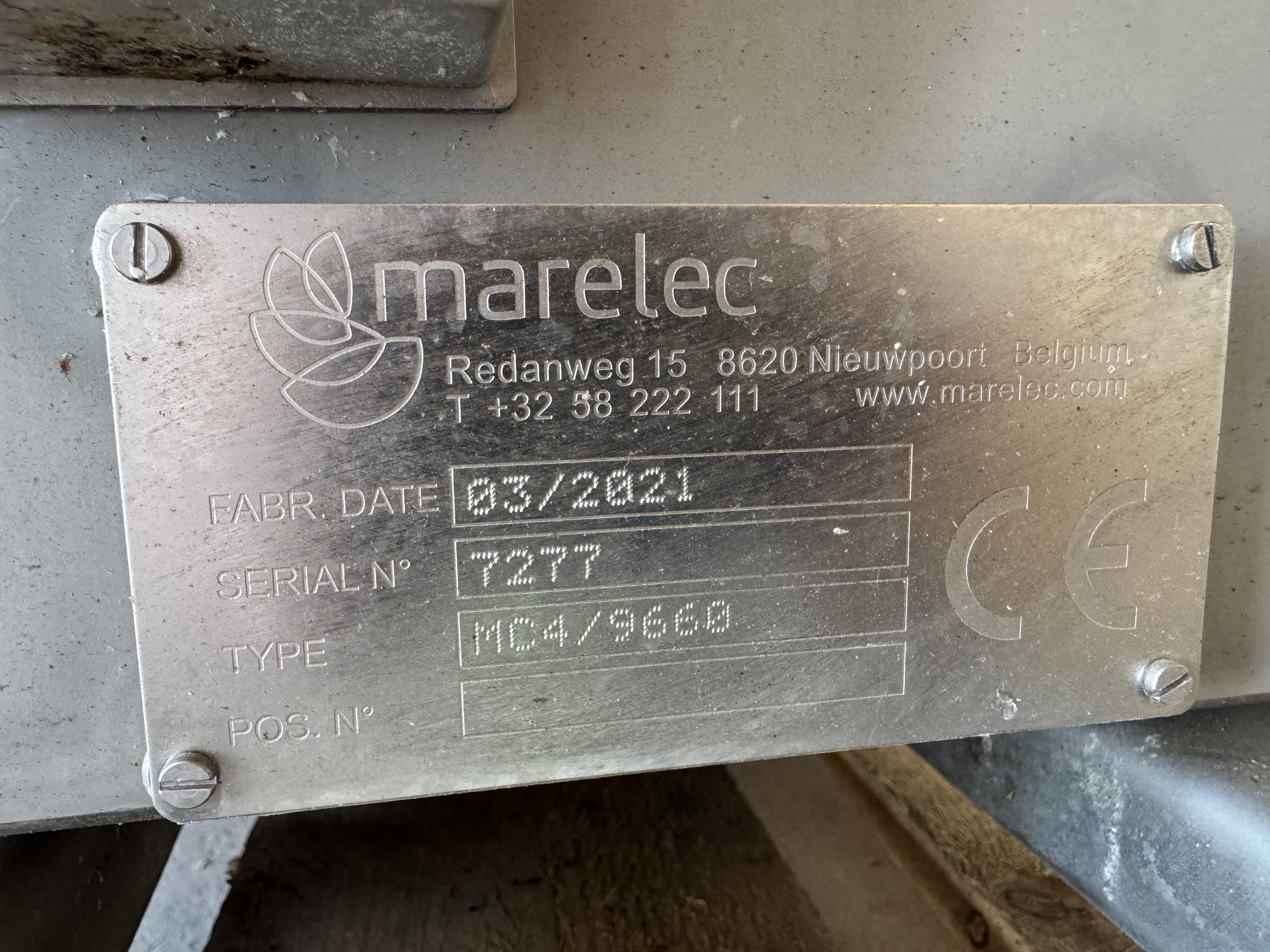 Used MARELEC flödesvåg -2021 #2958
