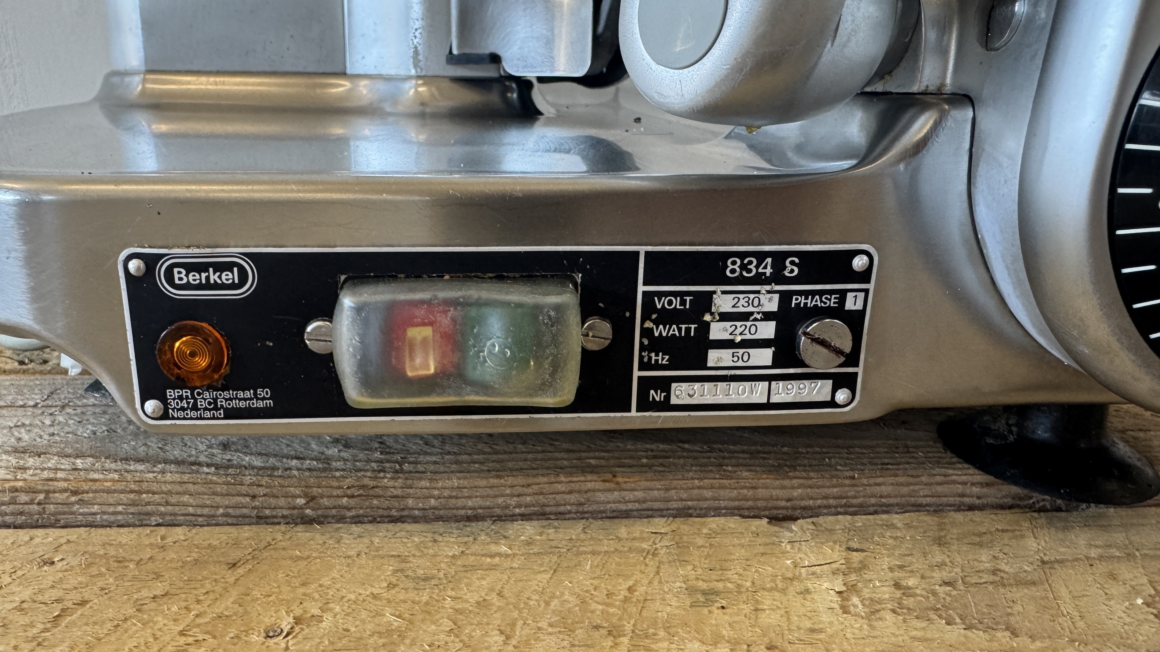 Used Skärmaskin Berkel 834 S #2618