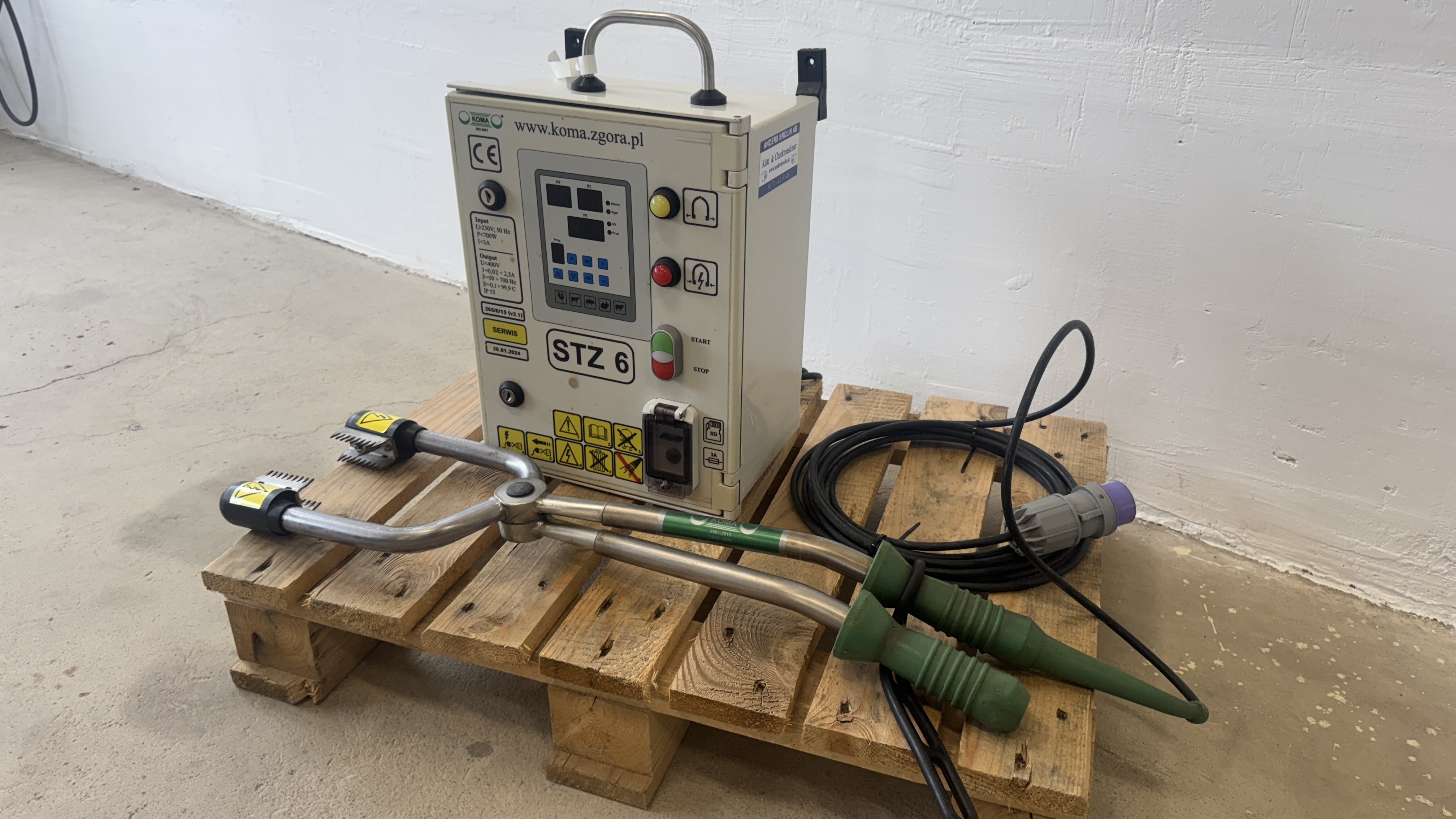 Used Elbedövare Koma STZ 6 #2647