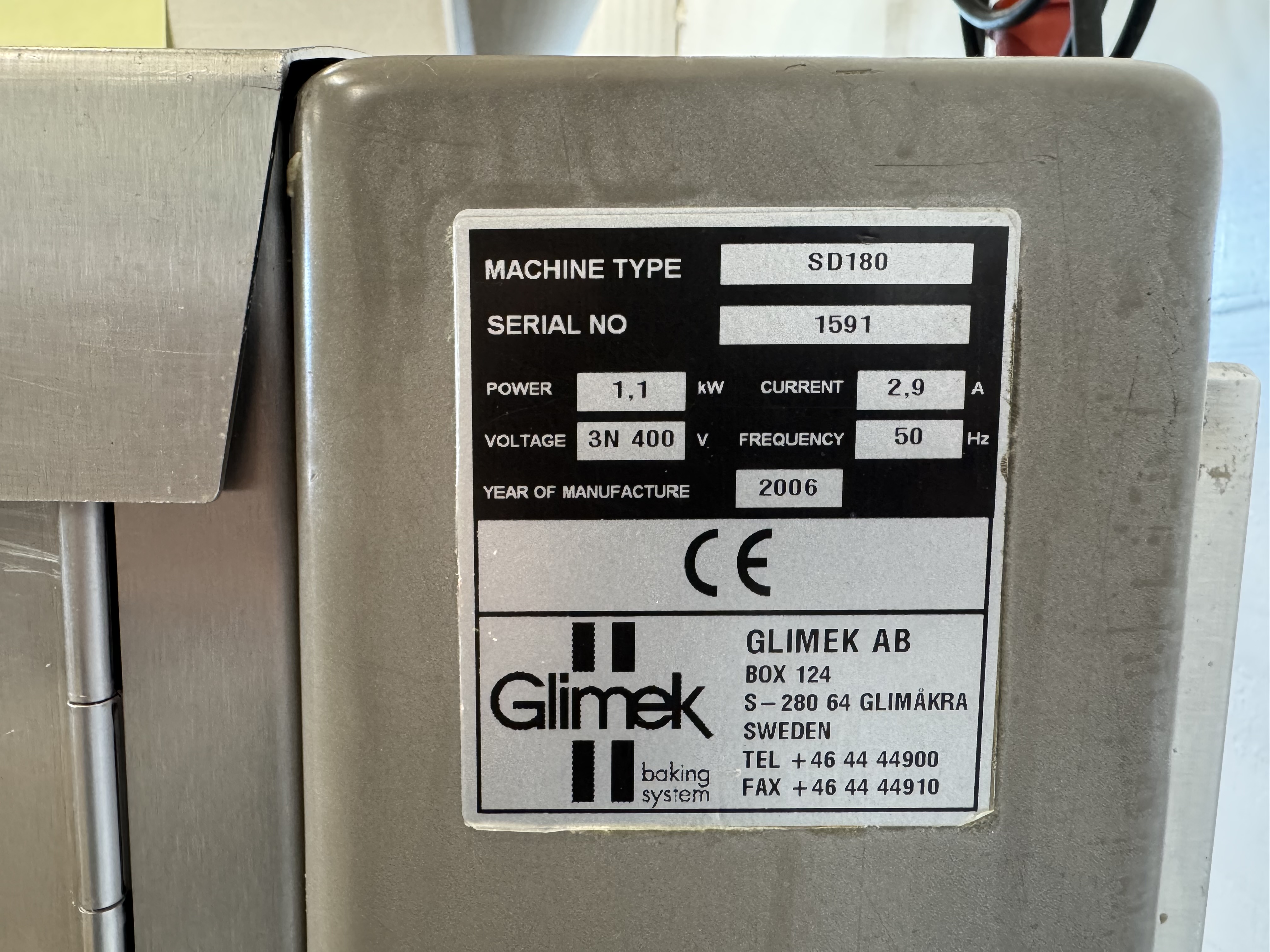 Used Degavvägare Glimek SD180 #2866
