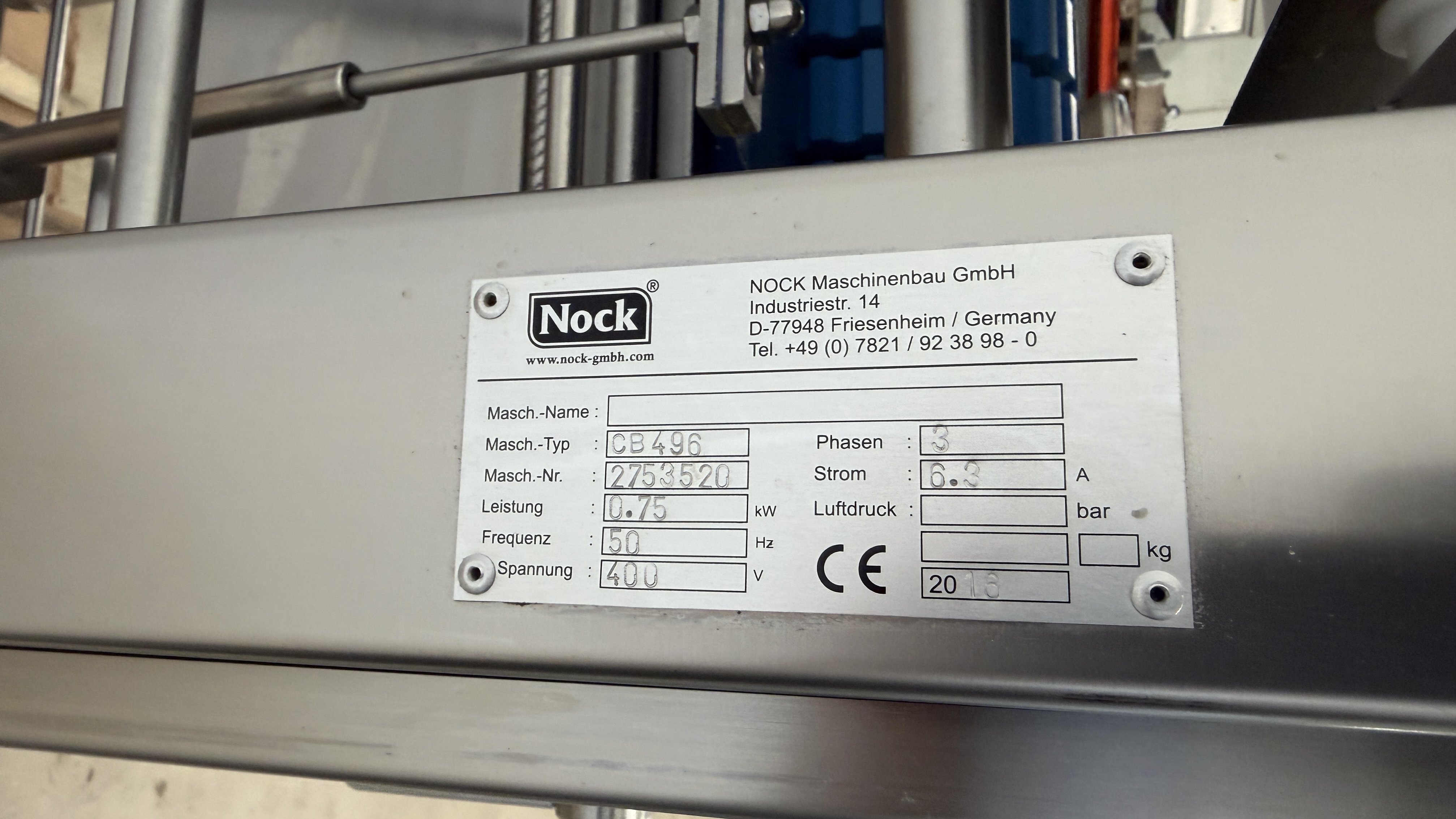 Used Svålmaskin CB496 -2016 #2723