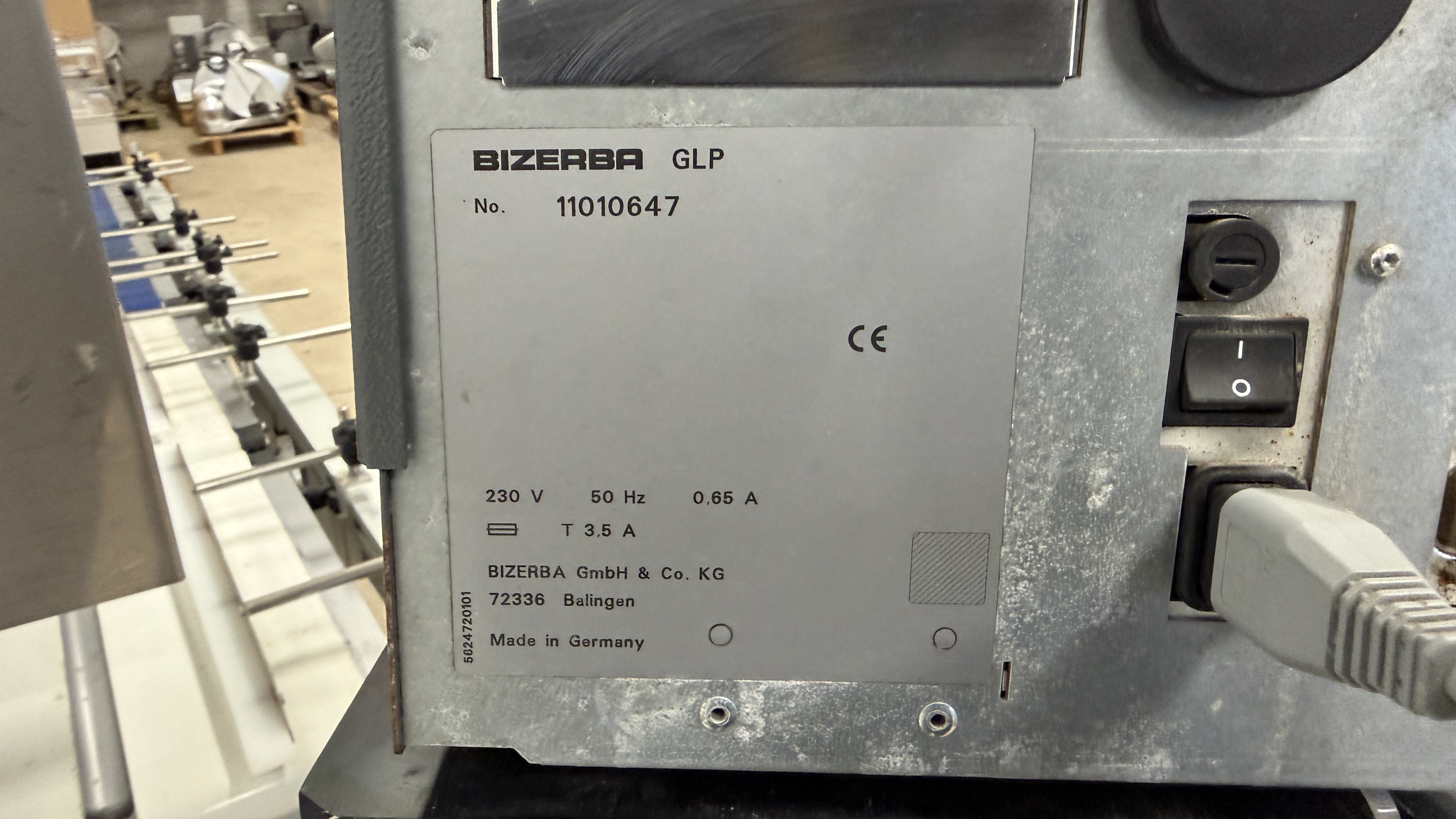 Used Checkvåg Bizerba GLE/GT-6M/GLP #2724