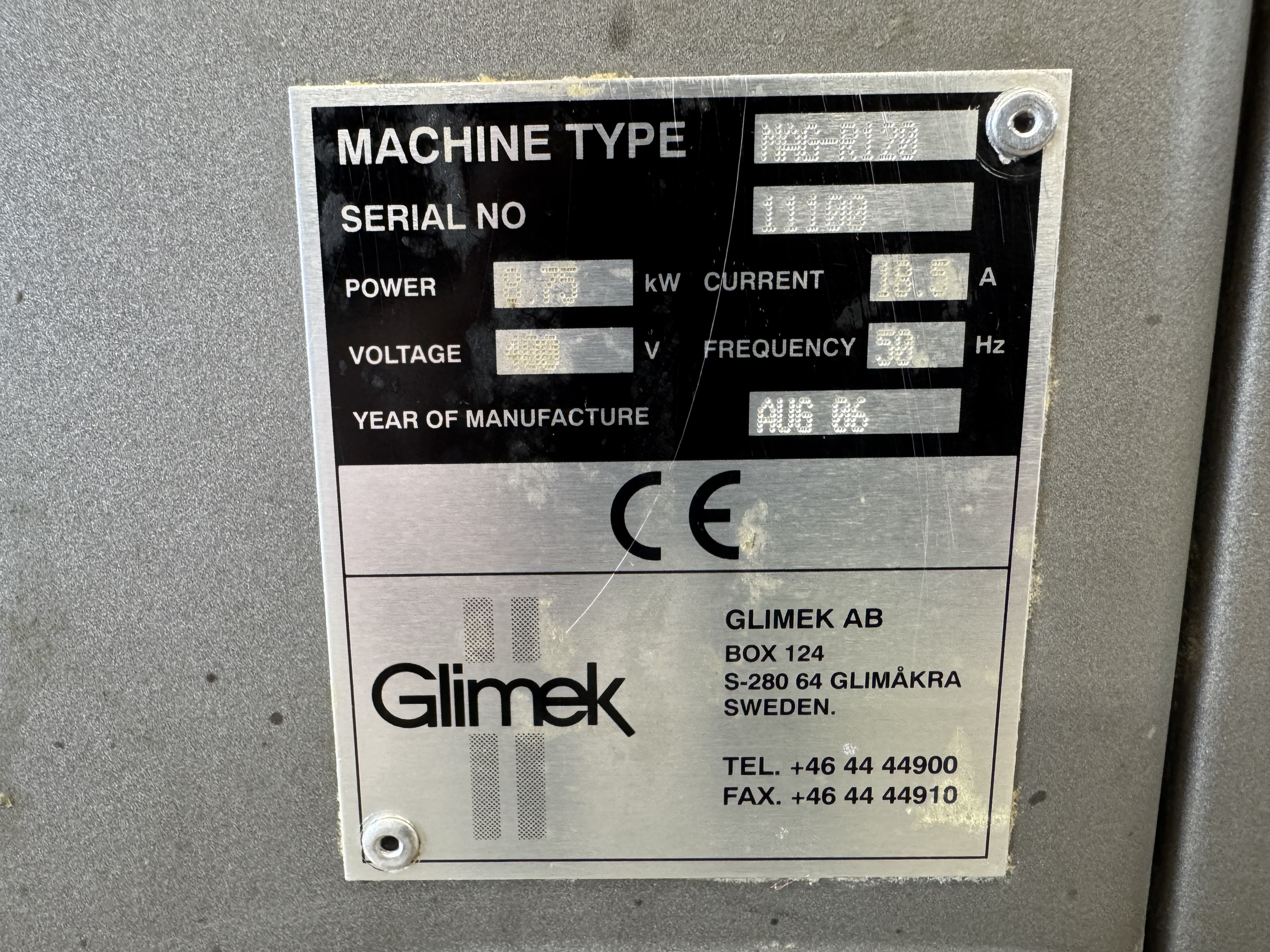 Used Gilmek MAG-R120 #2838