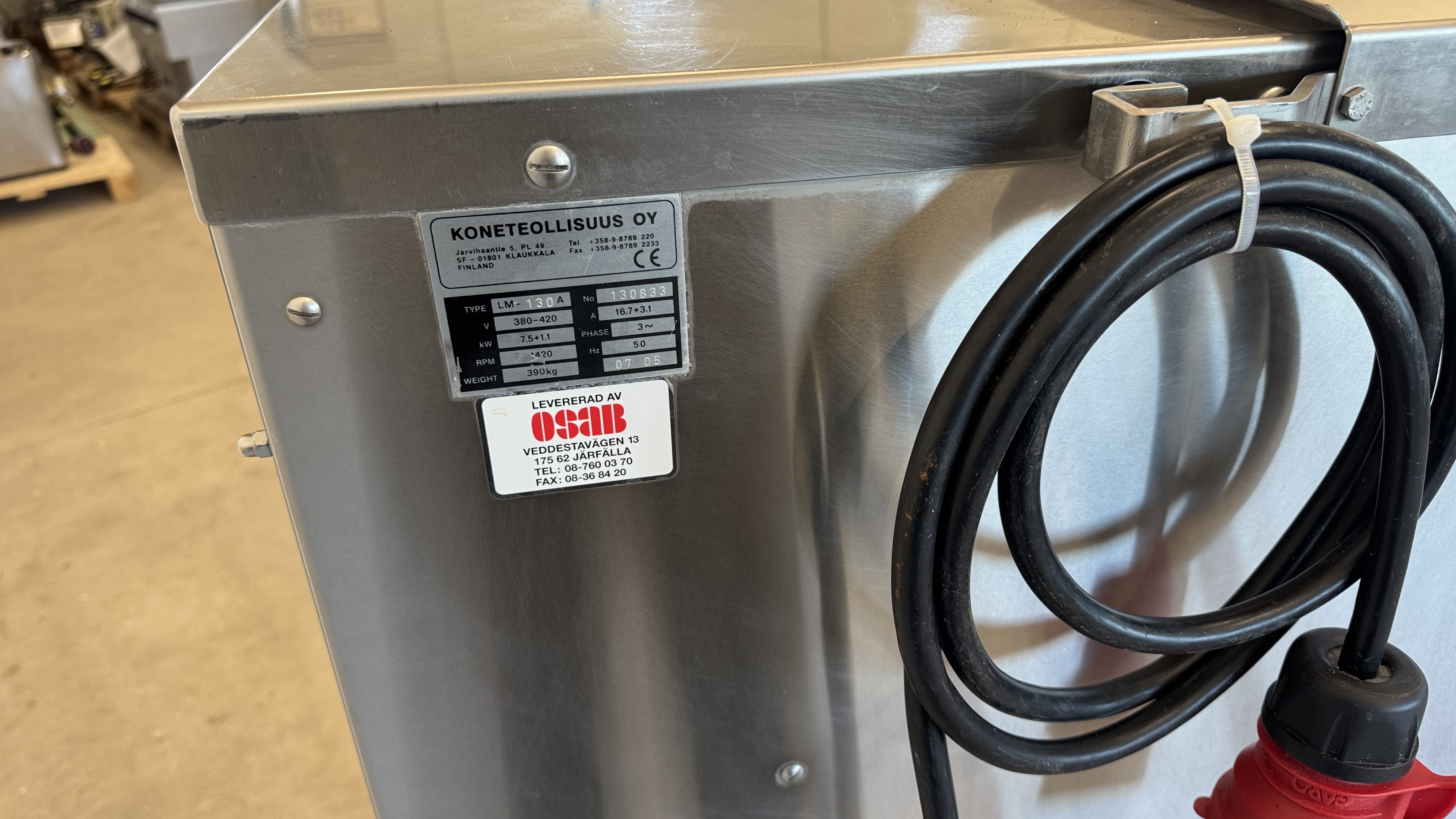 Used Blandarkvarn KT LM-130 #2684