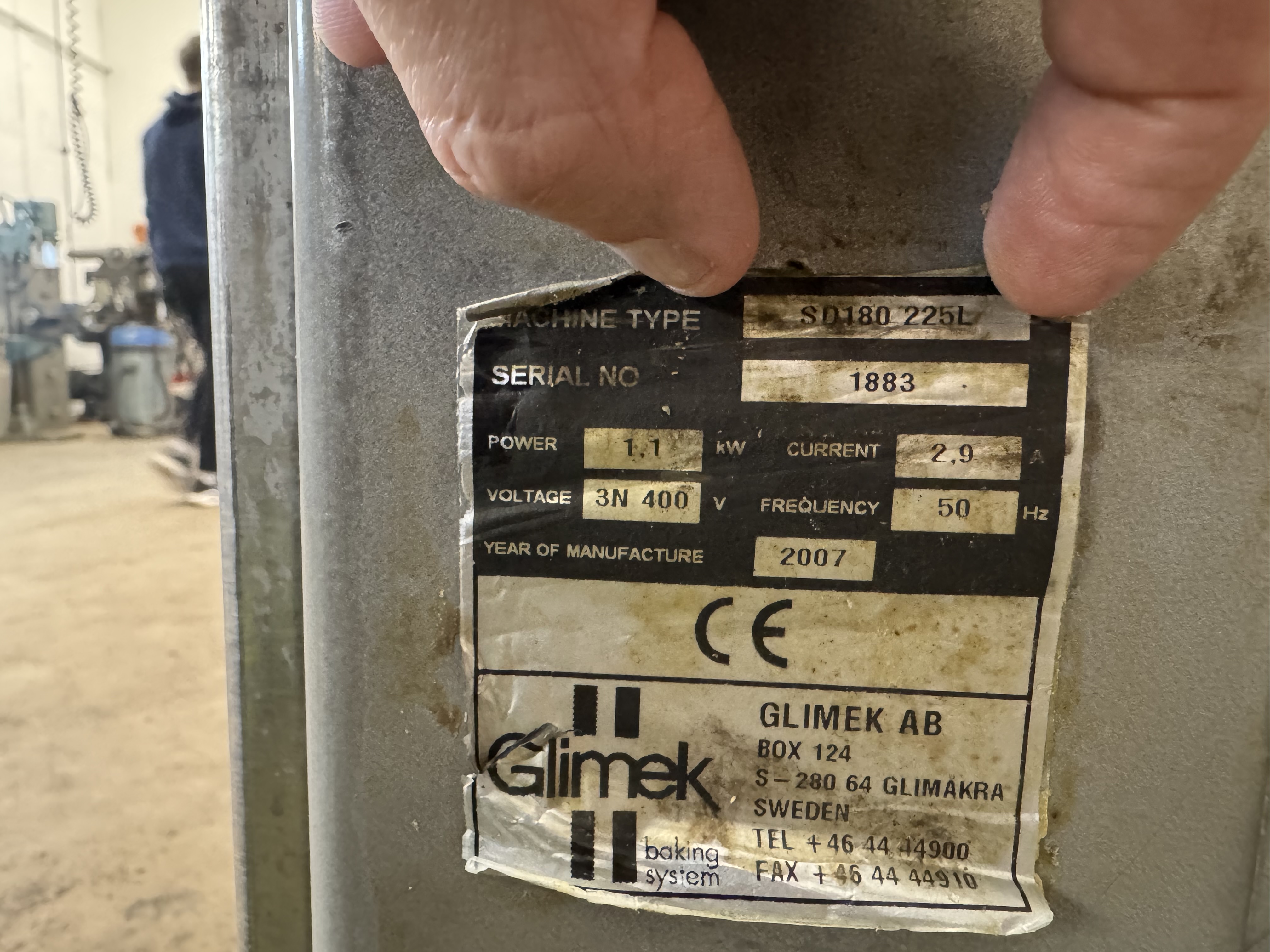 Used Degavvägare Glimek SD180 -2007 #2976