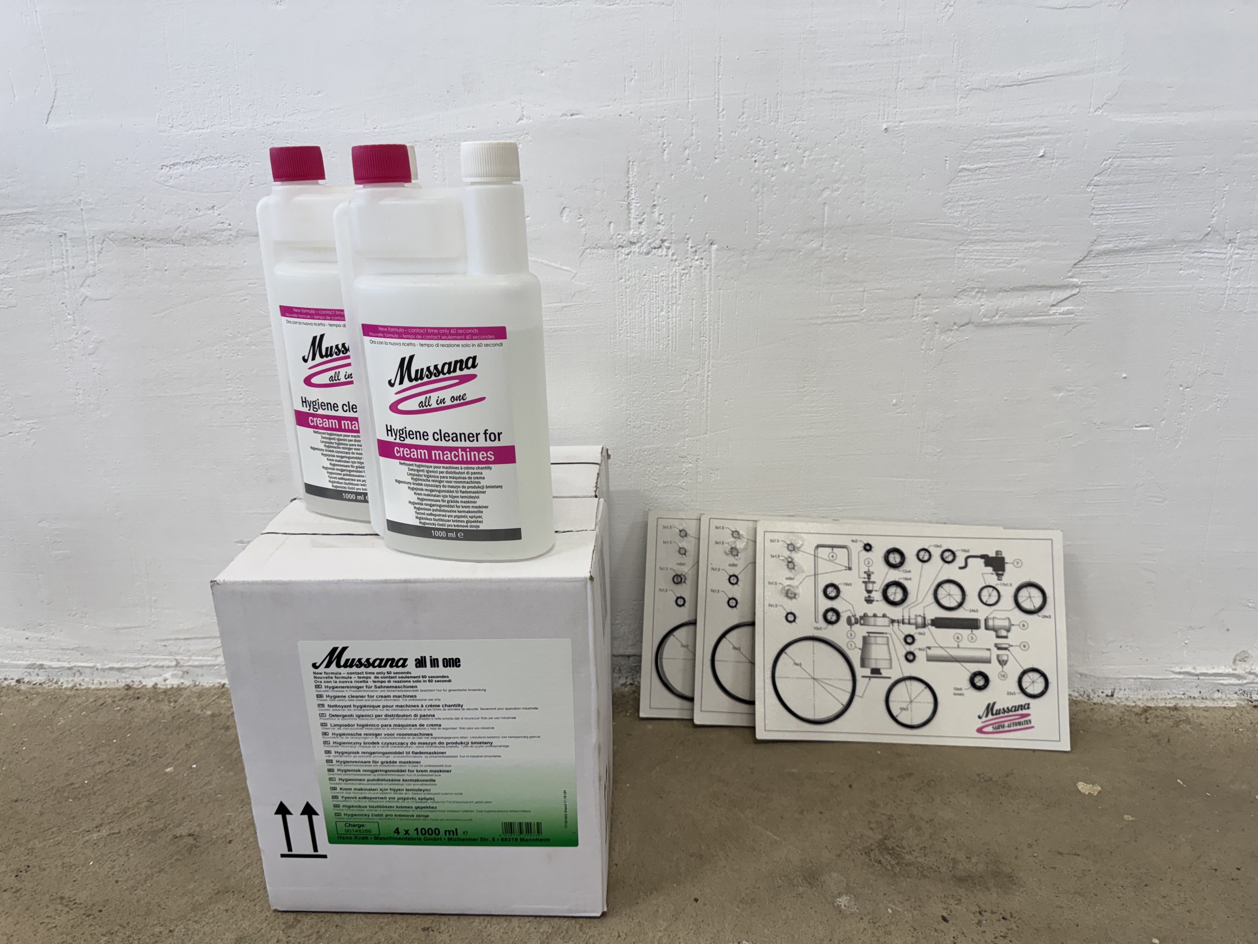 Used Hans Kratt Mussana Grande 12L (vispad gräddmaskin) #2831