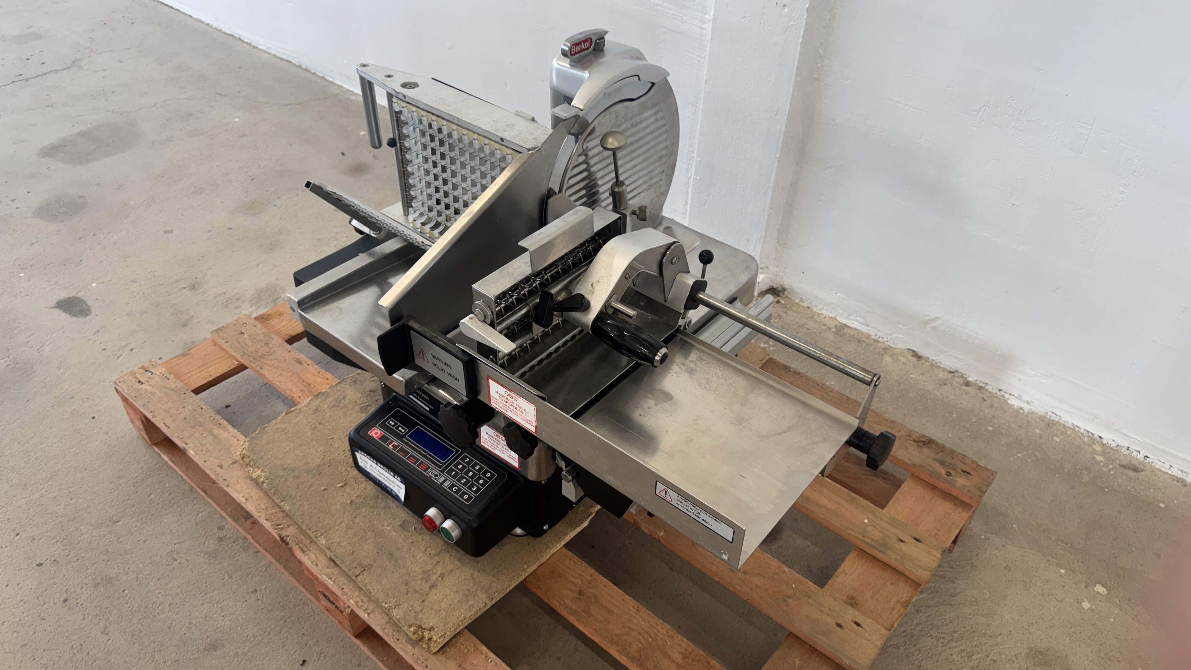 Used Skärmaskin Berkel EPB 834 Stacker #2182