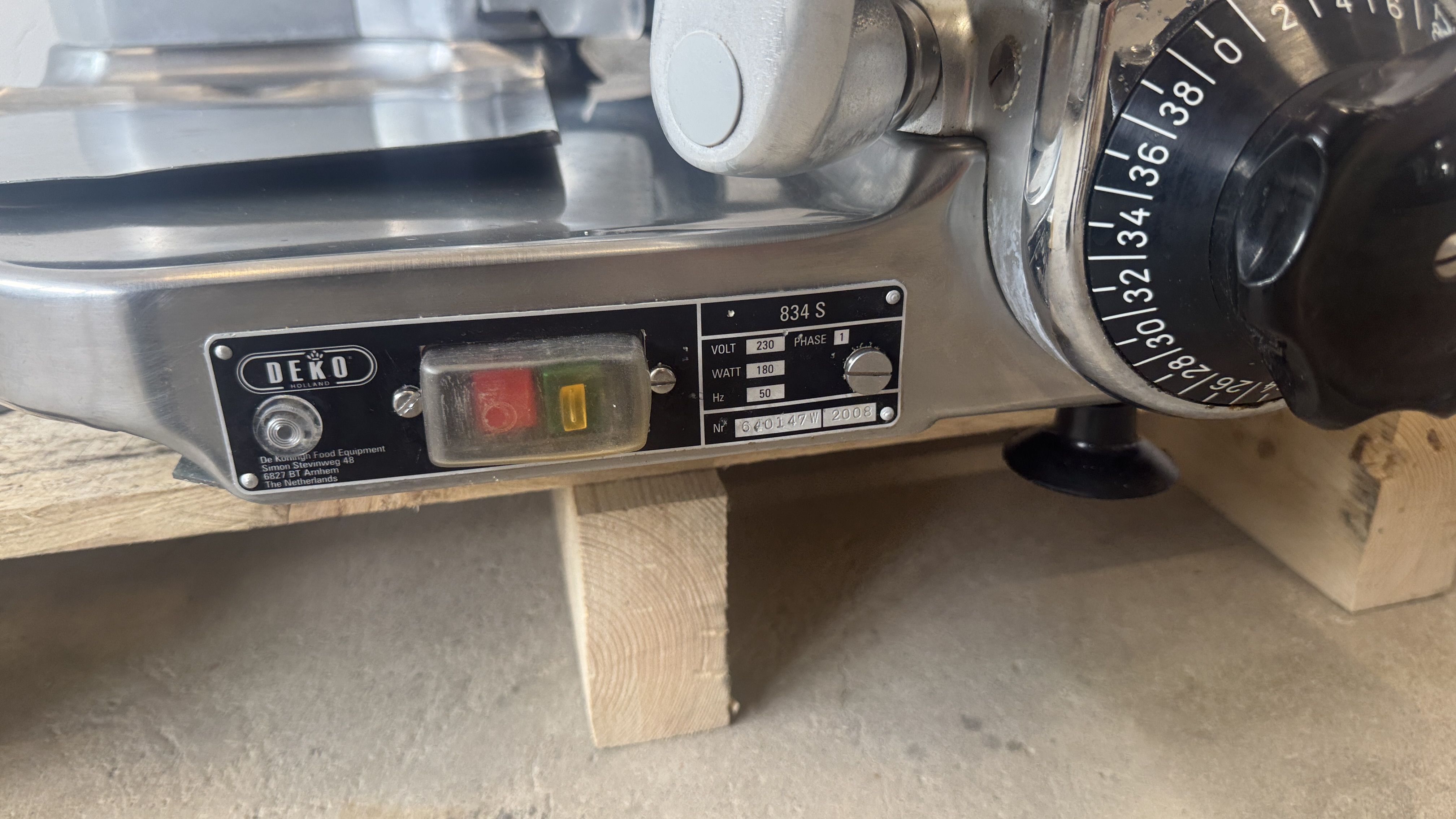 Used Skärmaskin Berkel 834 S #2656