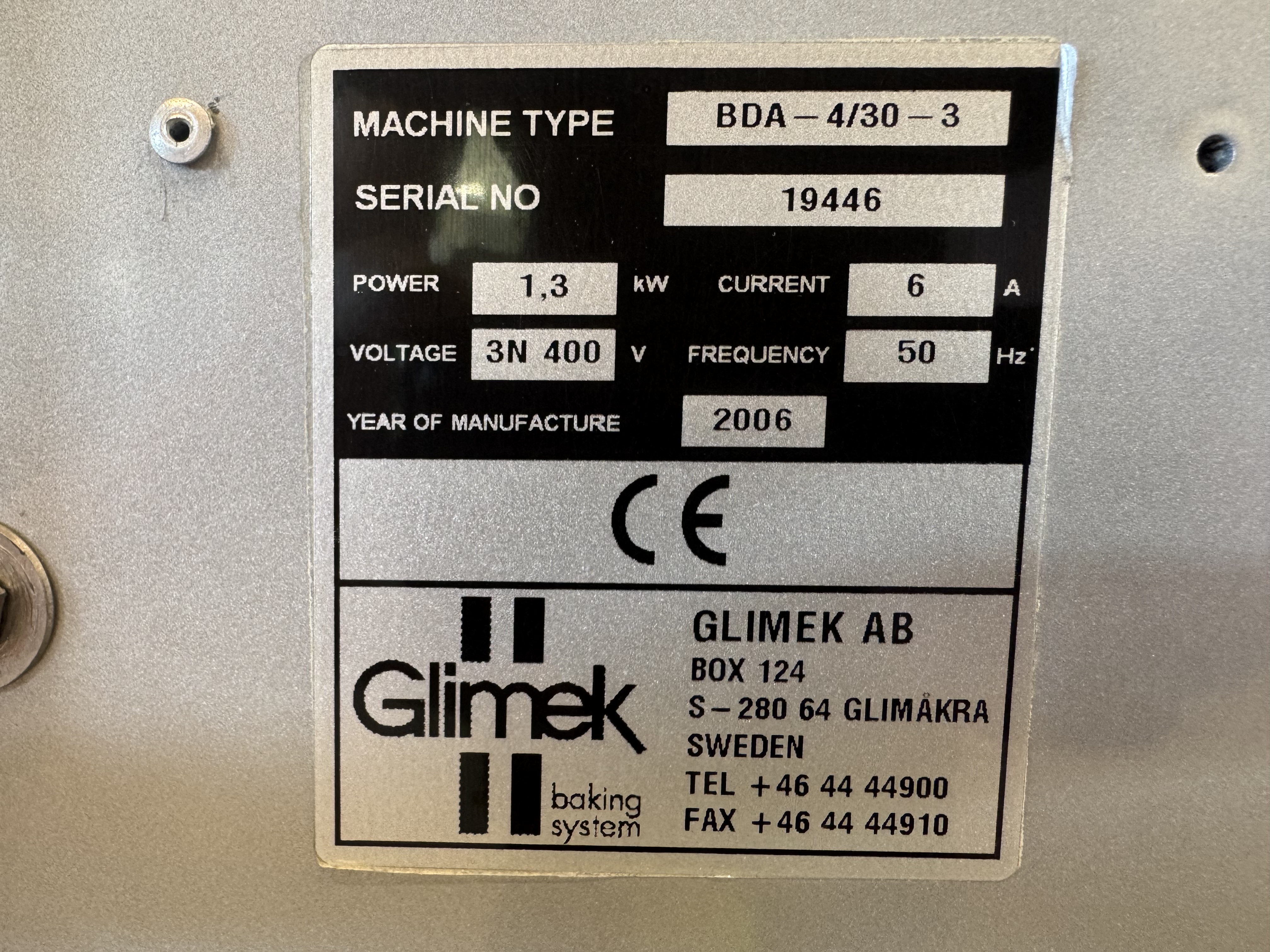 Used Bullrivare Glimek BDA-4/30-3 #2912
