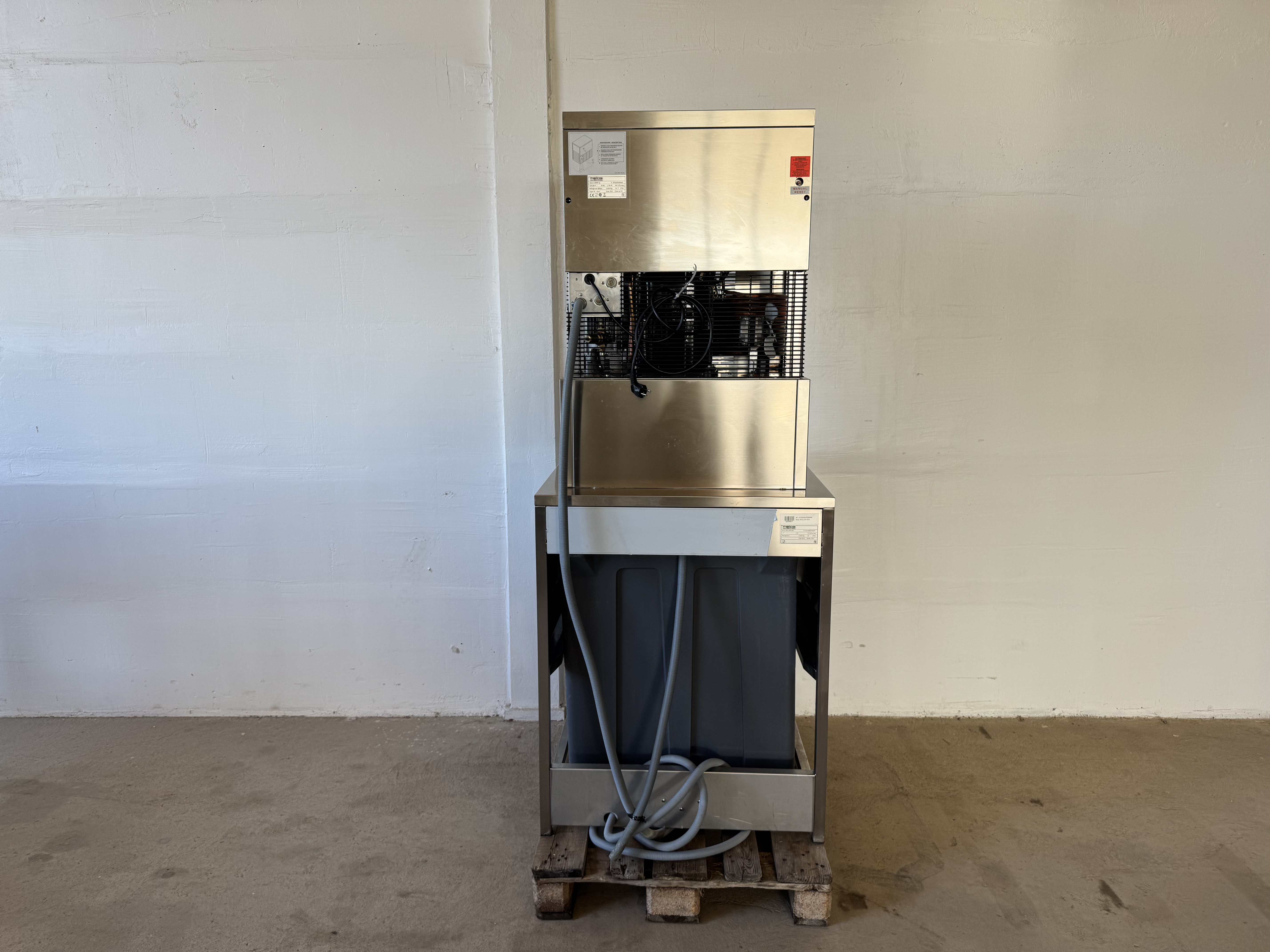Used Ismaskin Metos G500W-Q och Roller bin#2962