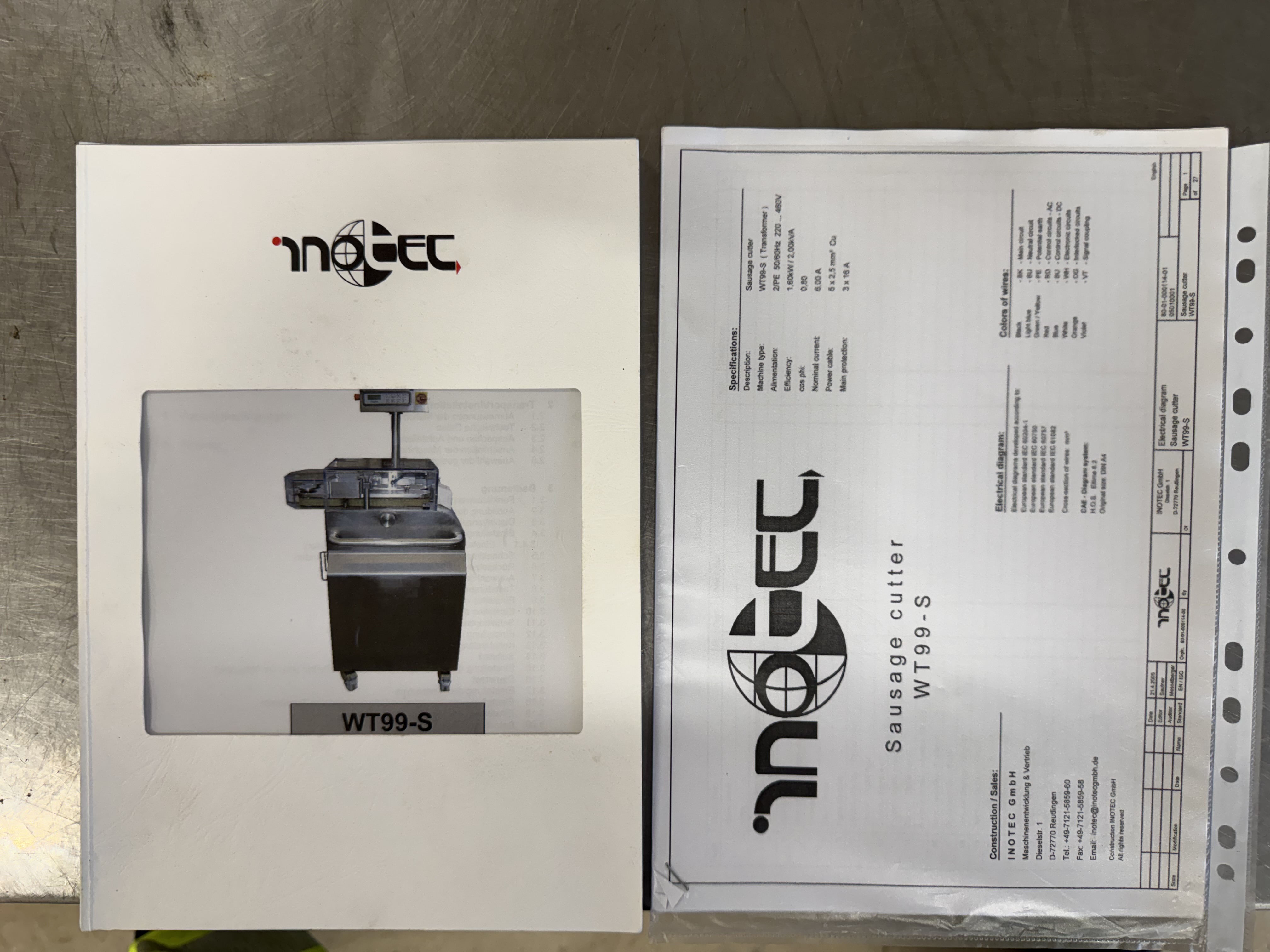 Used Sausage cutter INOTEC #2952