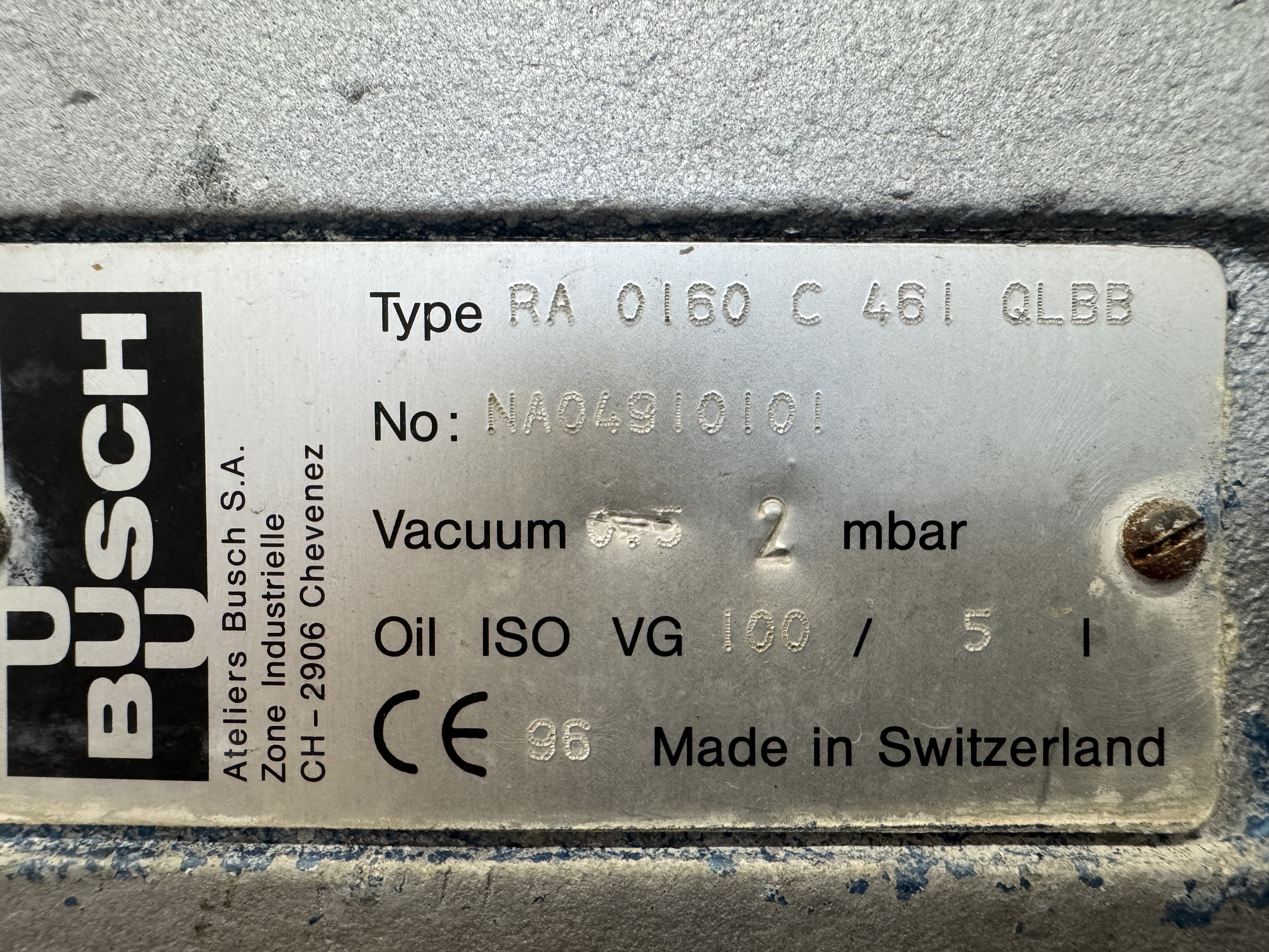 Other Vakuumpump Busch #1983